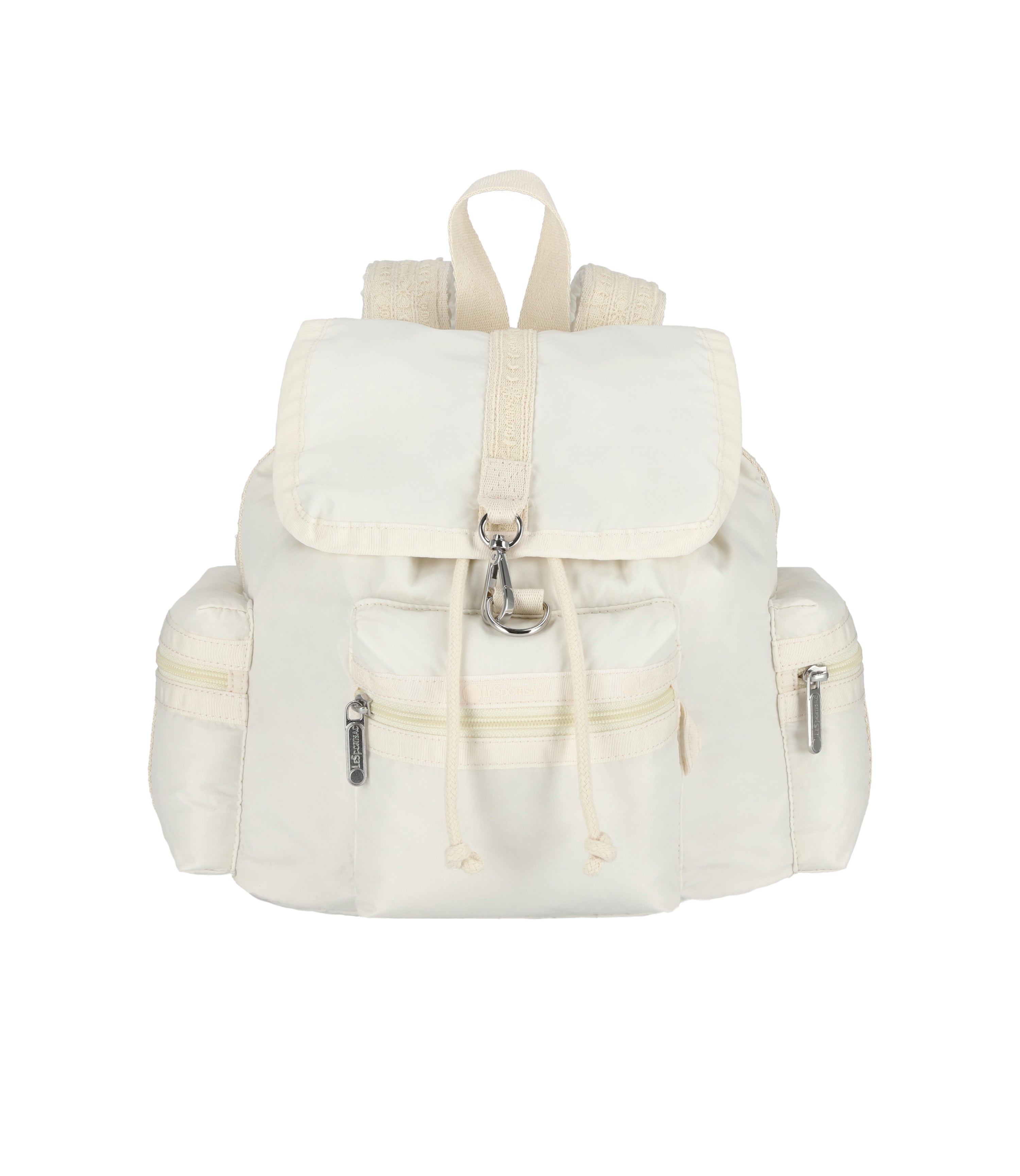 Glowny Mini Voyager Backpack Ivory Frost LeSportsac