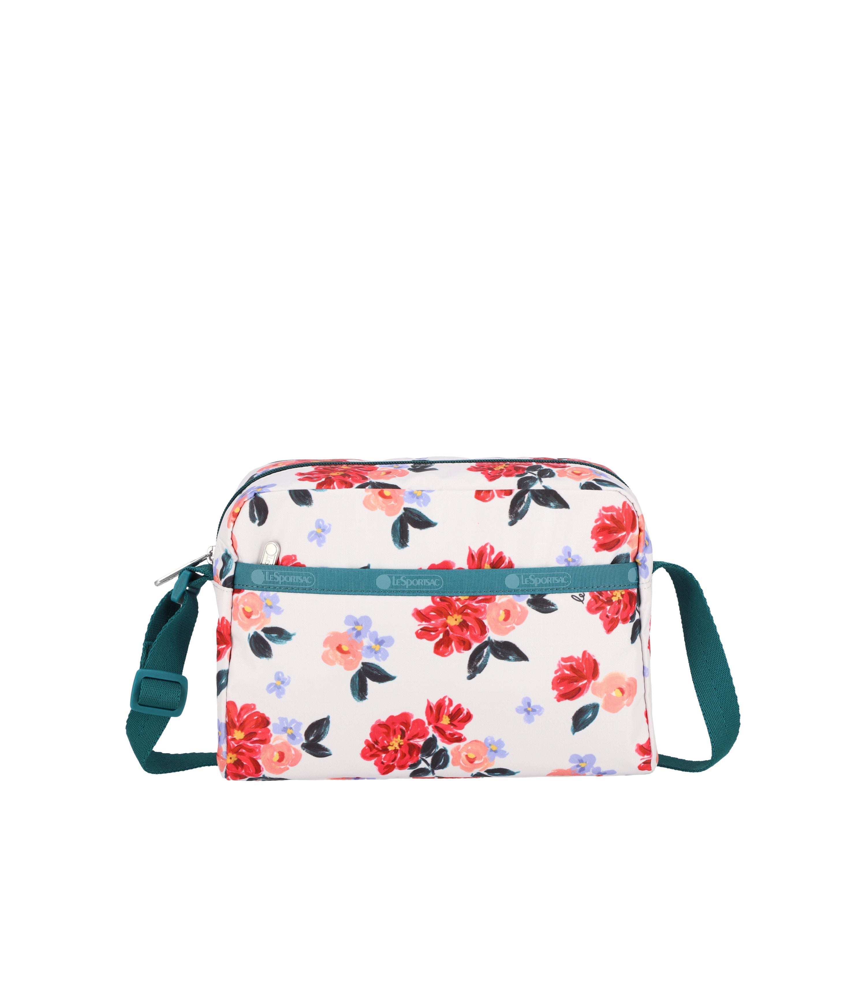 Daniella Crossbody - Painterly Floral print