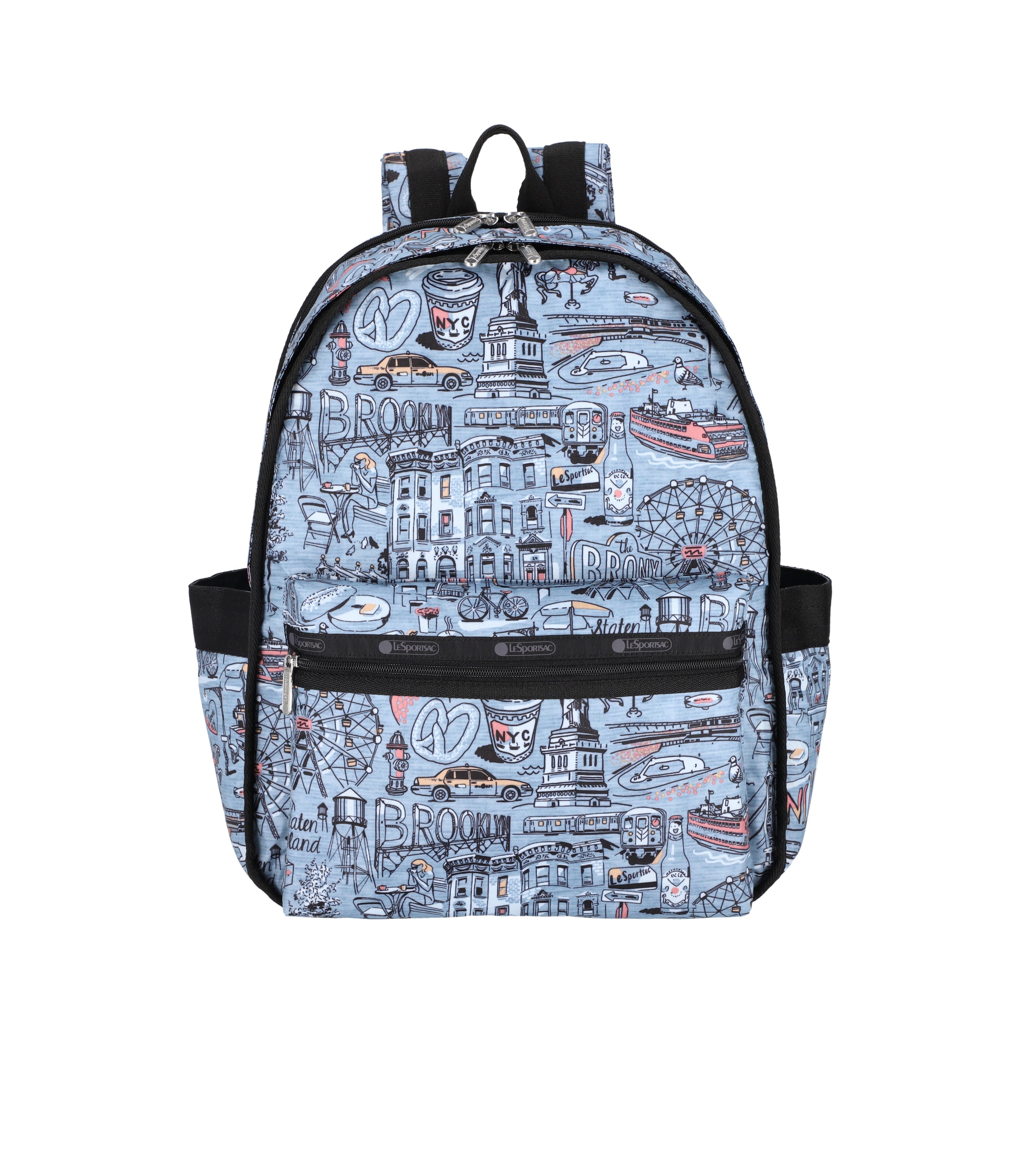 Route Backpack - The Boroughs Blue print