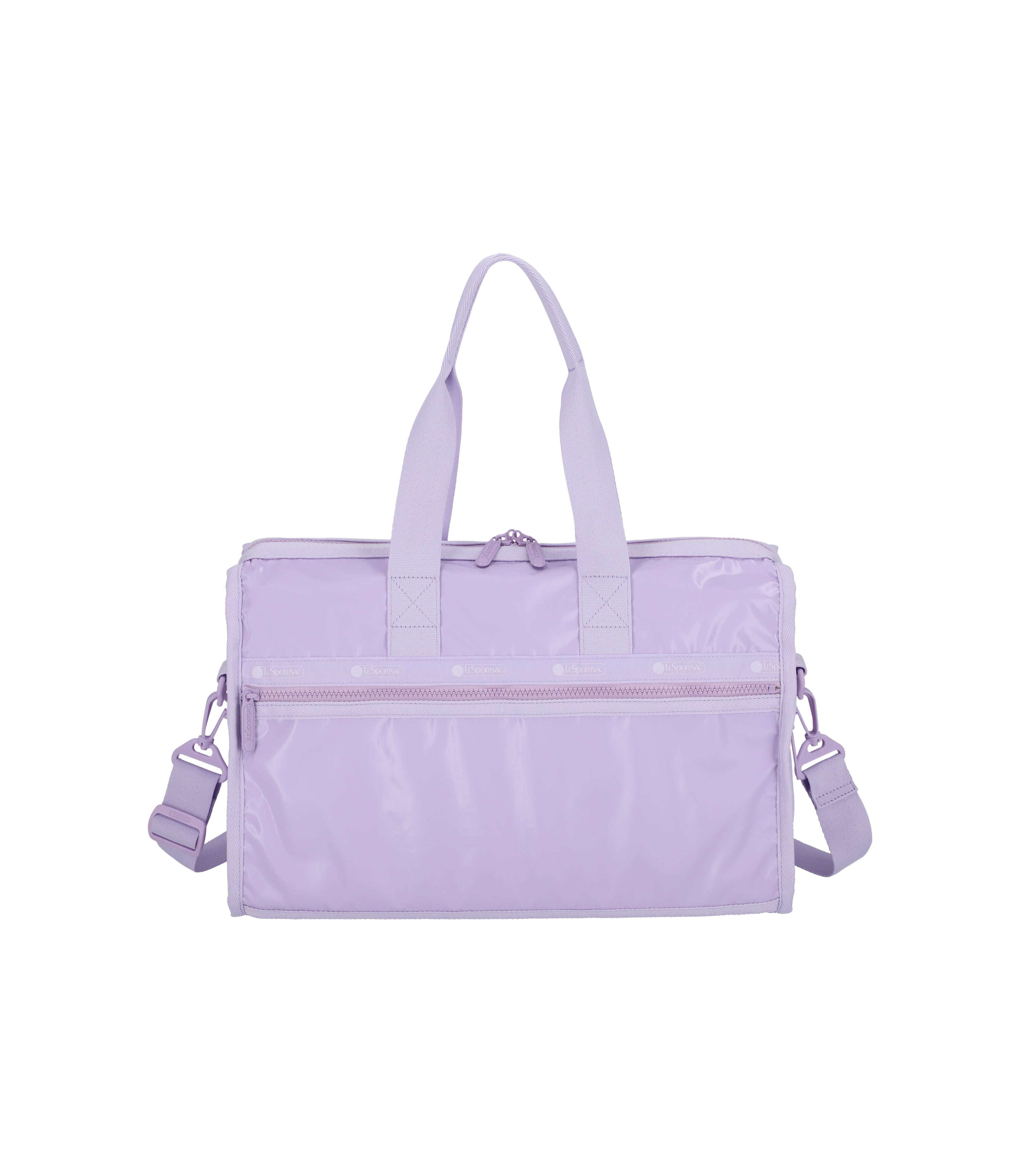 Deluxe Medium Weekender Lilac Shine LeSportsac