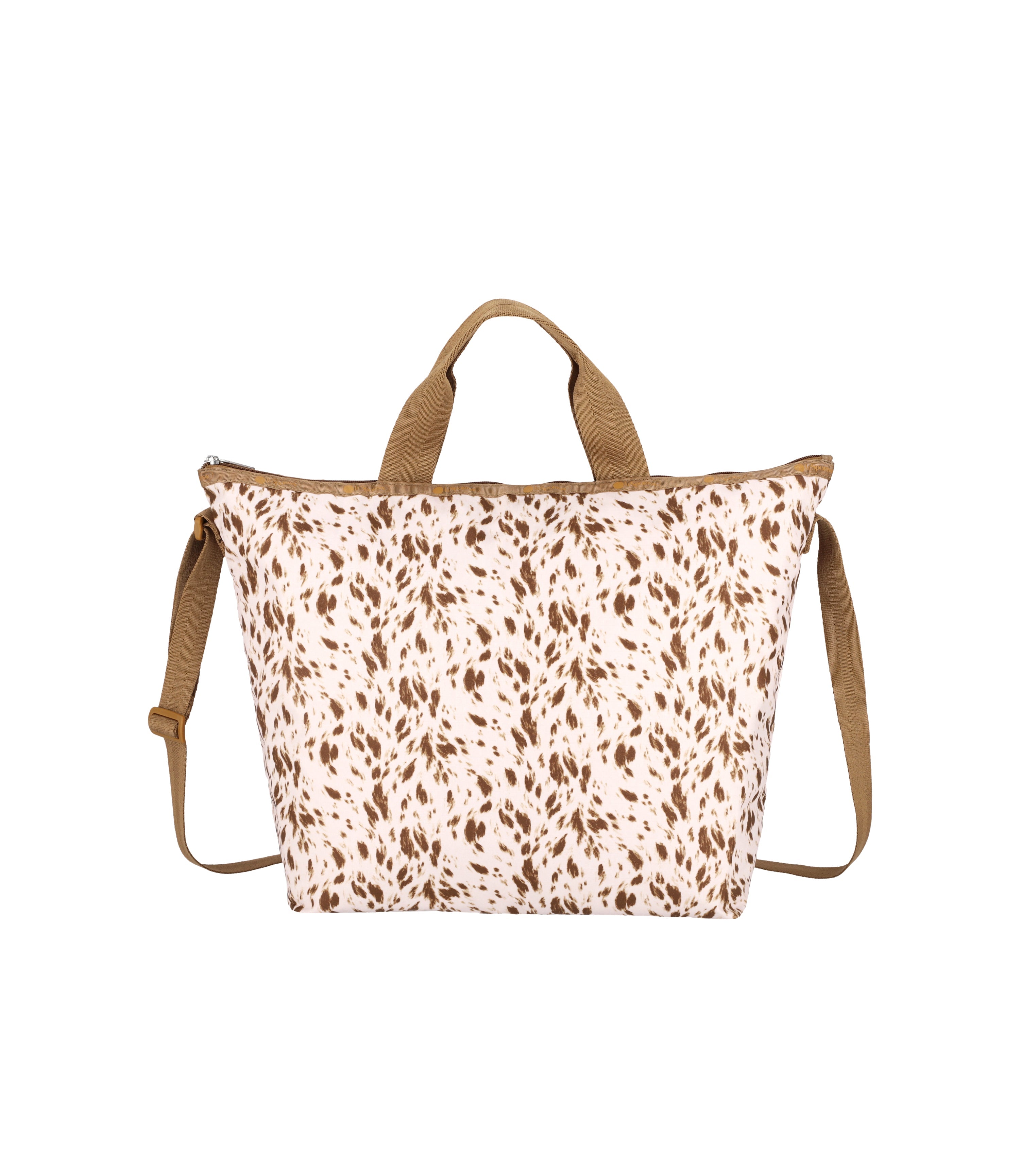 Deluxe Easy Carry Tote - Spotted Fawns print