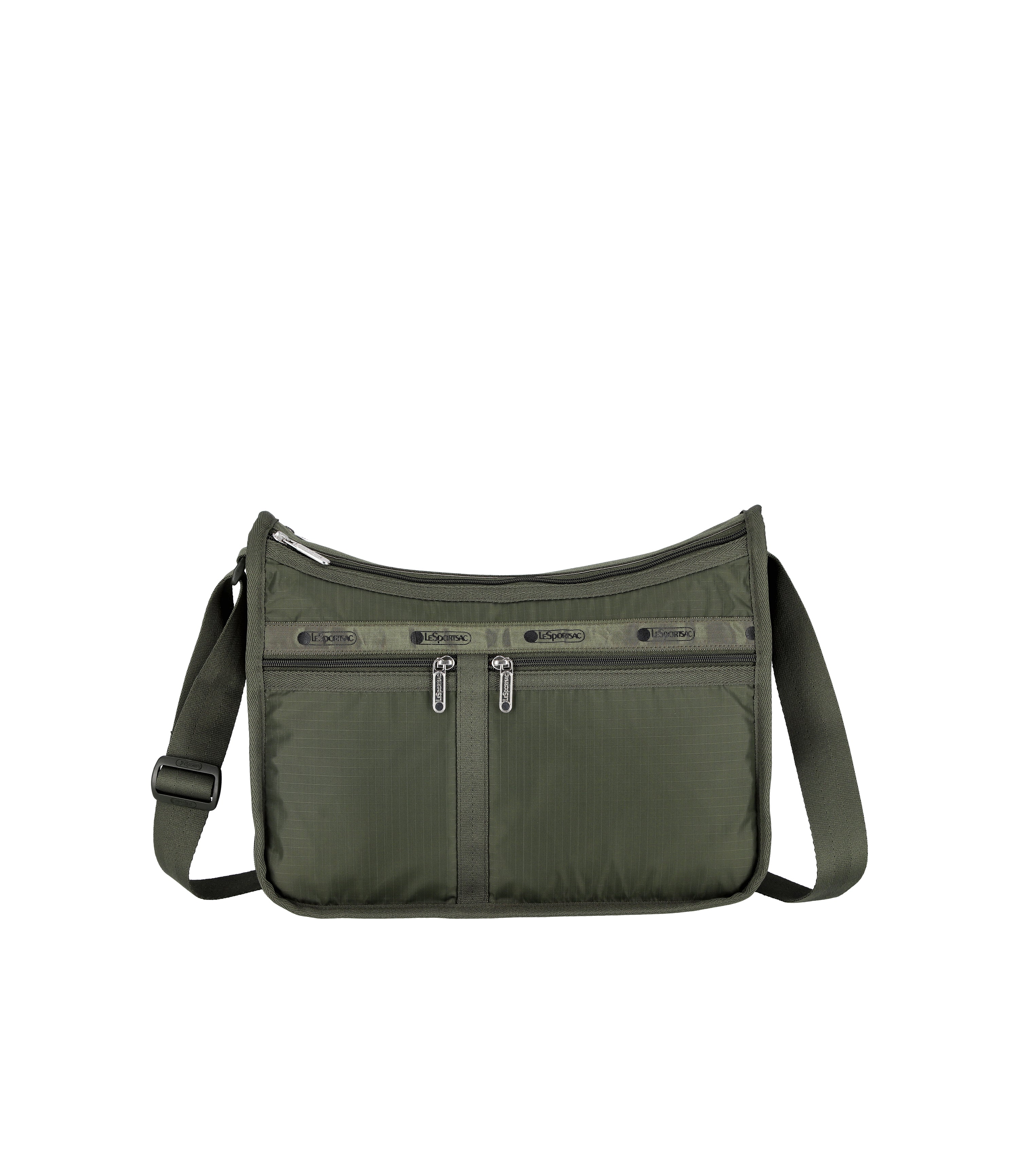 Deluxe Everyday Bag Dark Olive solid LeSportsac