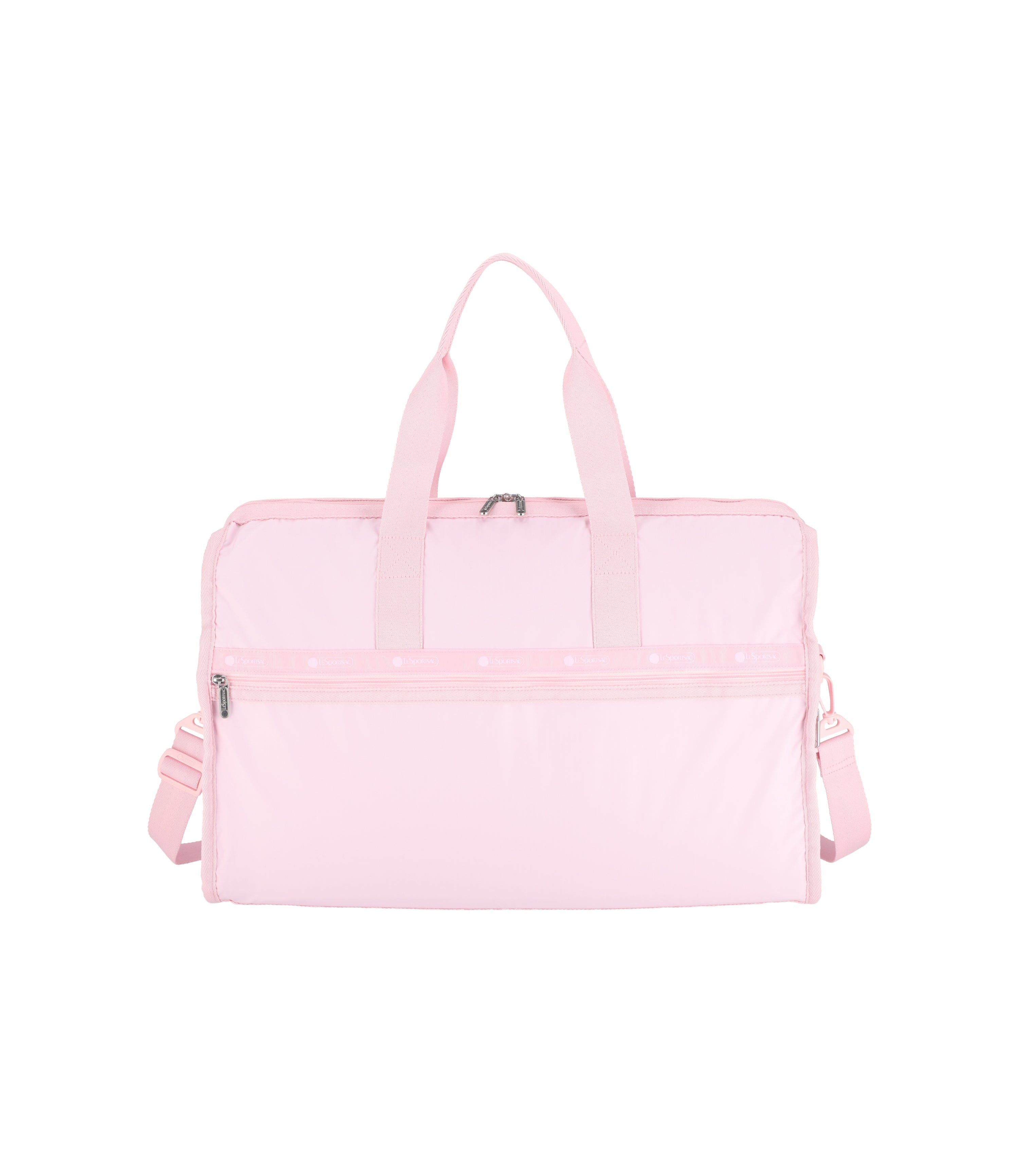 Deluxe Large Weekender - Powder Pink solid