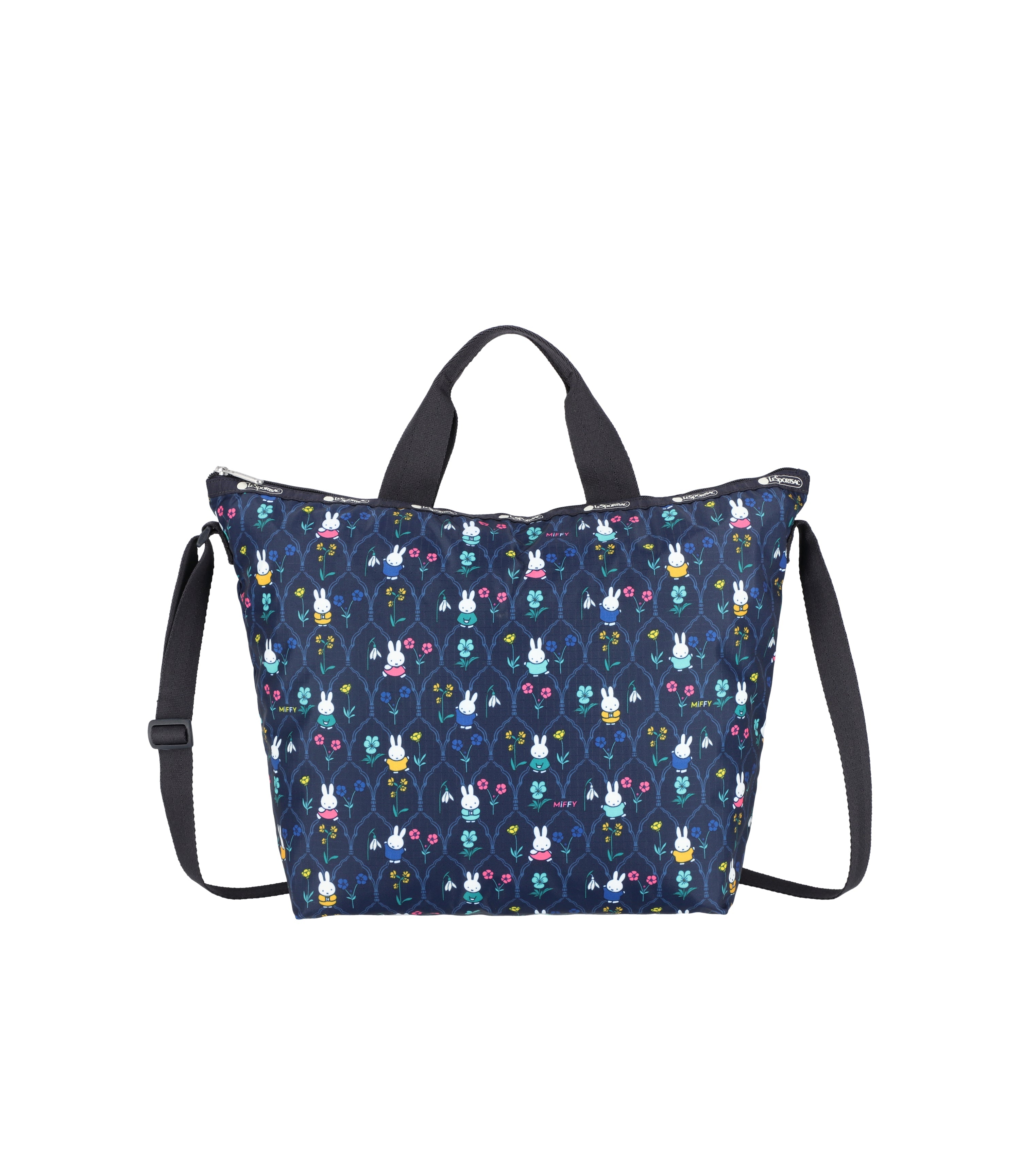 Deluxe Easy Carry Tote - Miffy Garden Floral – LeSportsac