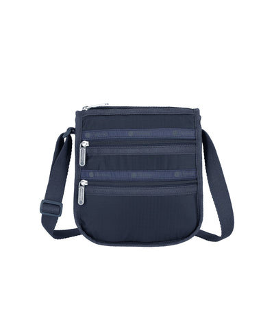 Medium 3-Zip Crossbody