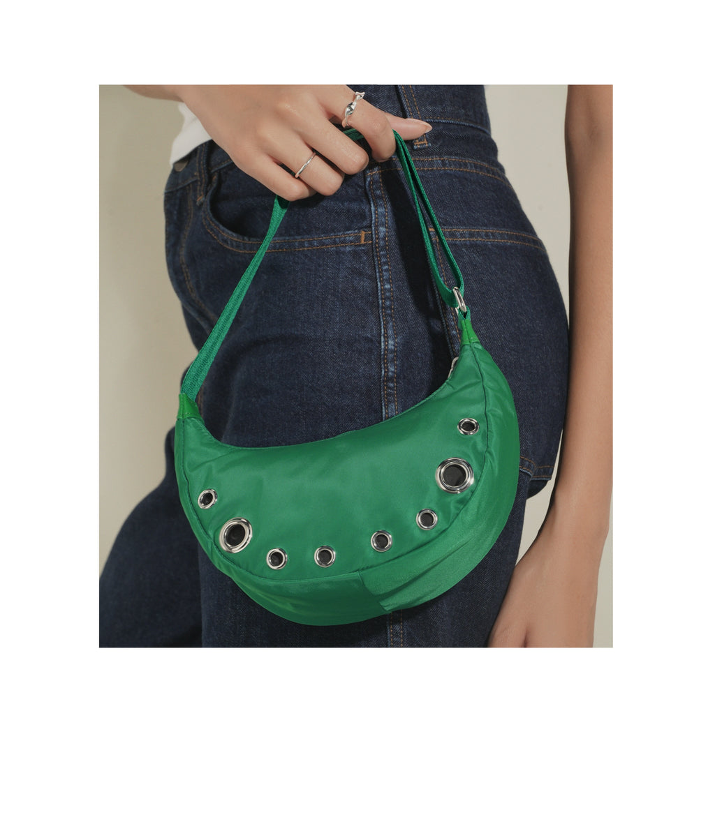 Grommet Small Shoulder Bag - 27371548606512