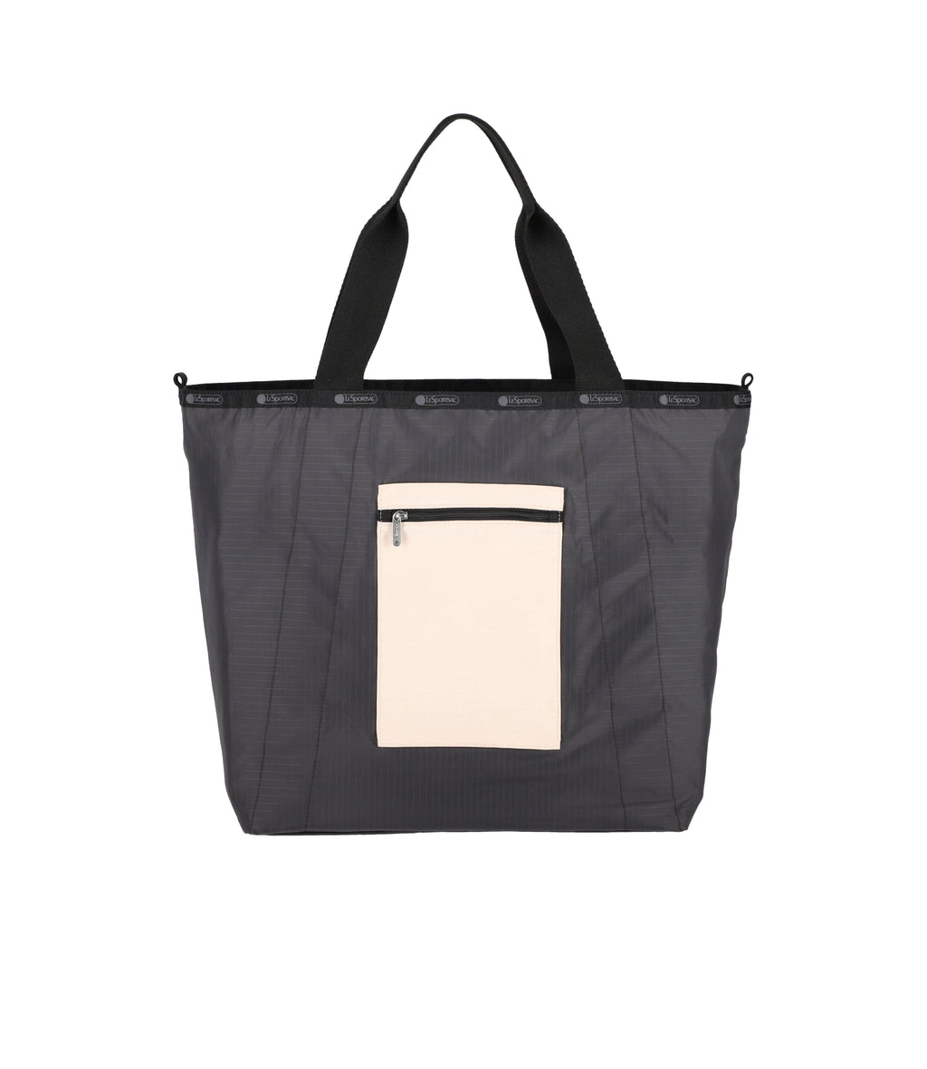 Large Reversible Pocket Tote - 27247792914480