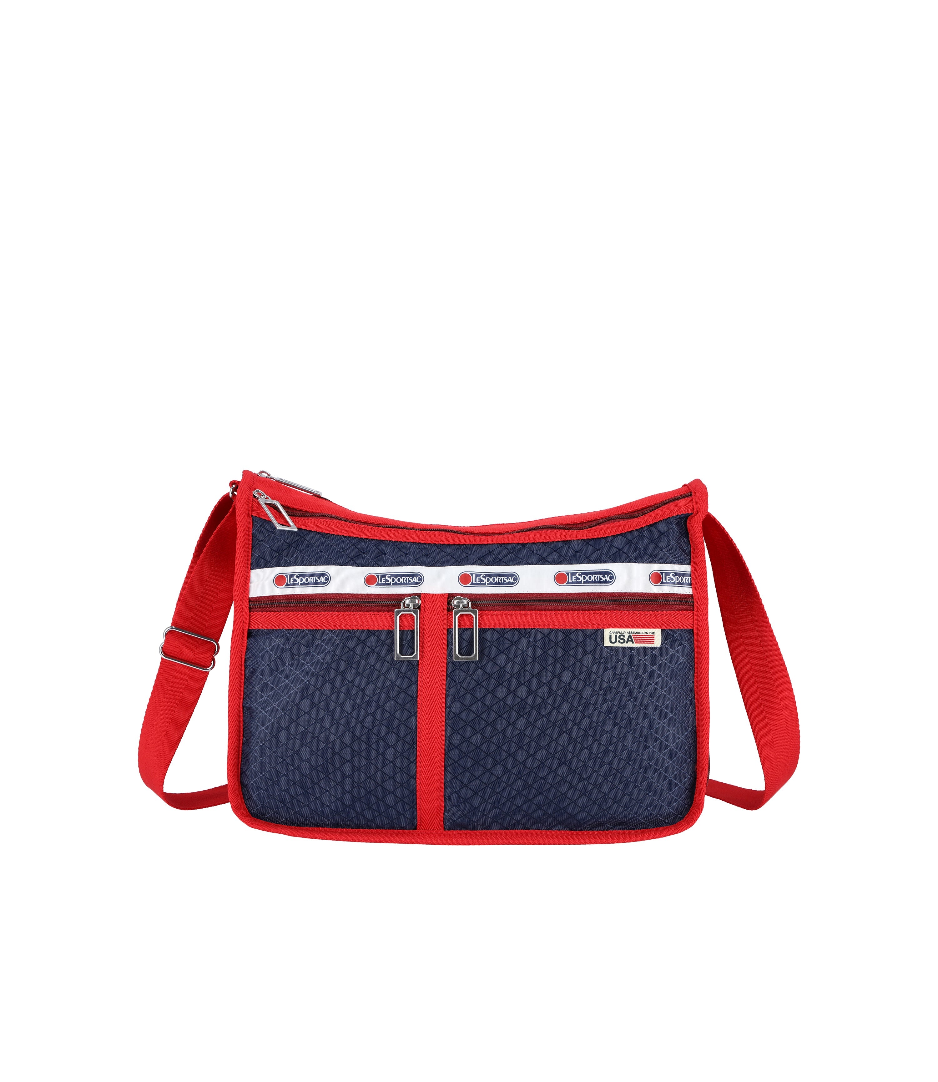 USA Deluxe Everyday Bag USA Blue Red LeSportsac