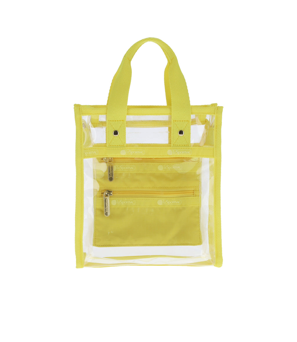 Clear Mini North/South Tote - 25918545854512