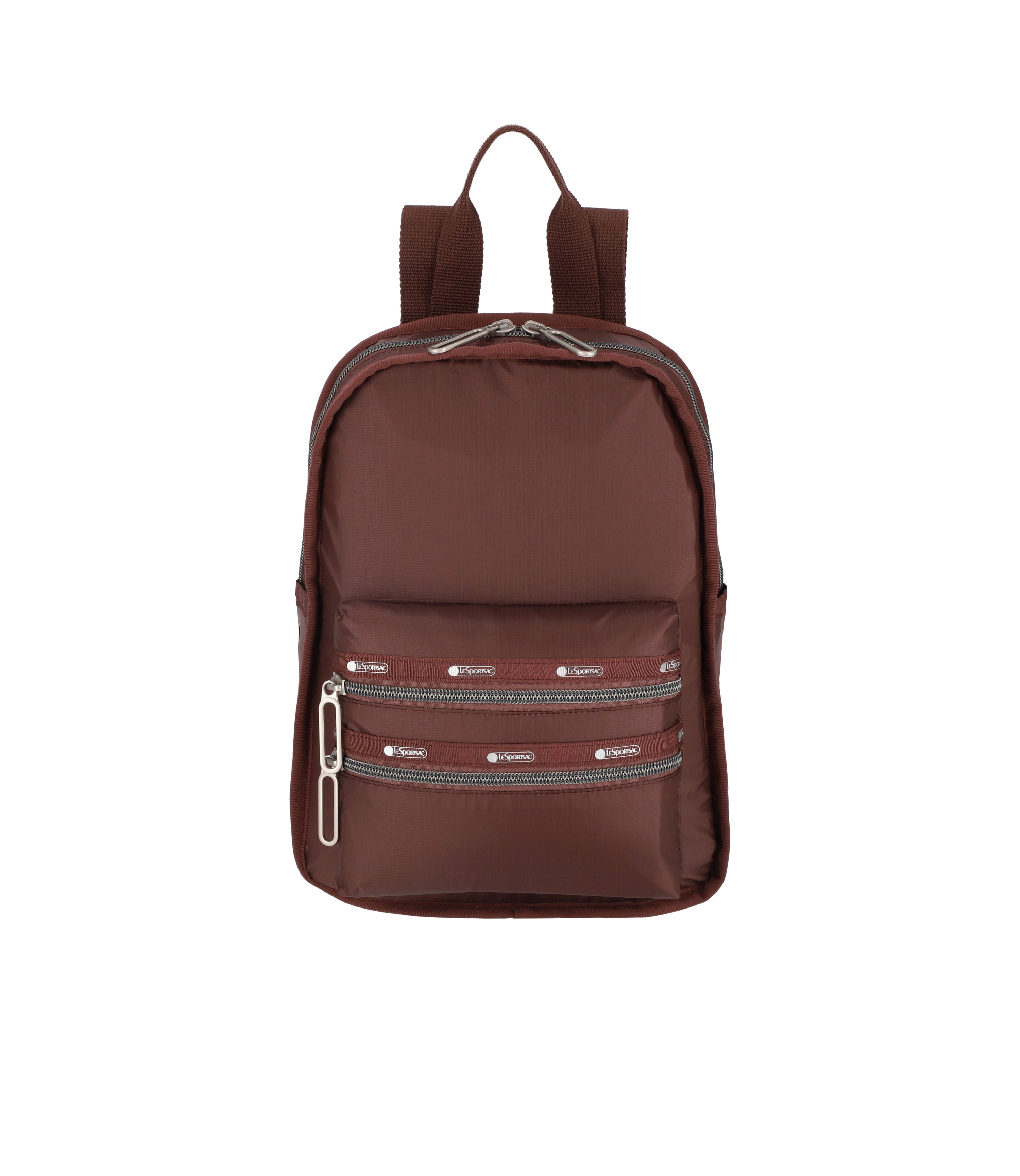 Small Functional Backpack Chocolate C LeSportsac