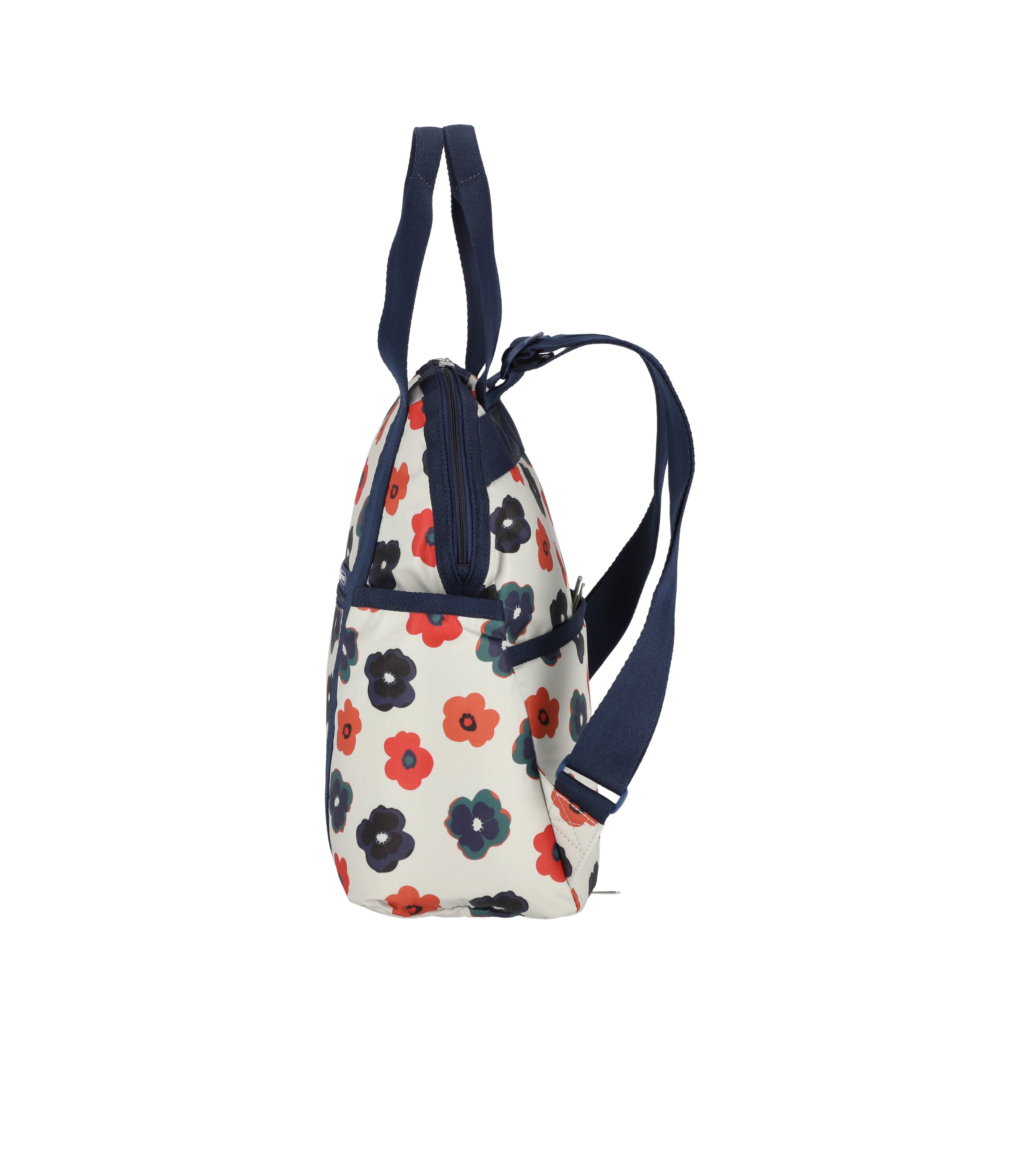 Double Trouble Backpack Retro Ivory Floral print LeSportsac