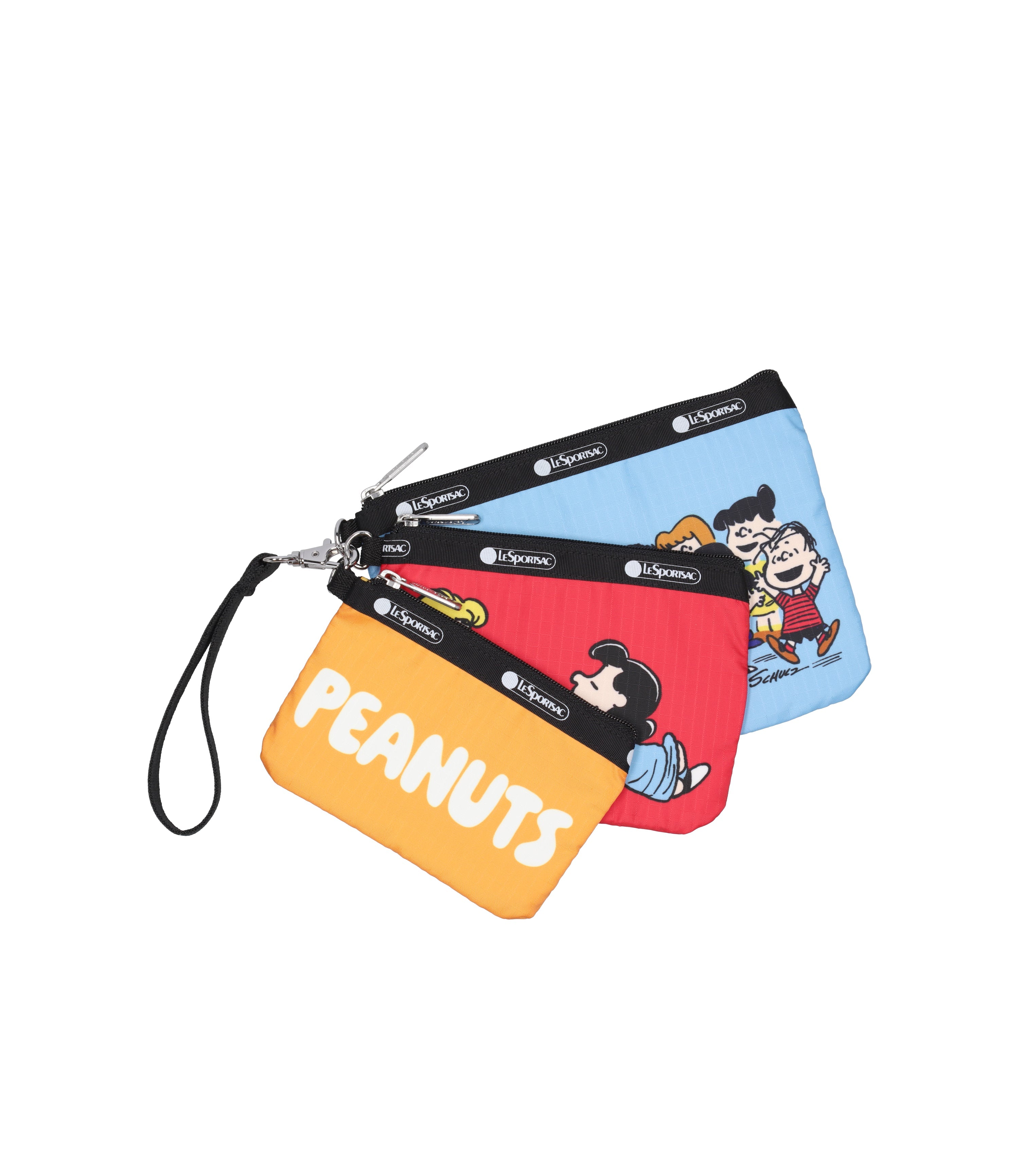 LeSportSac shops Peanuts Pouch.