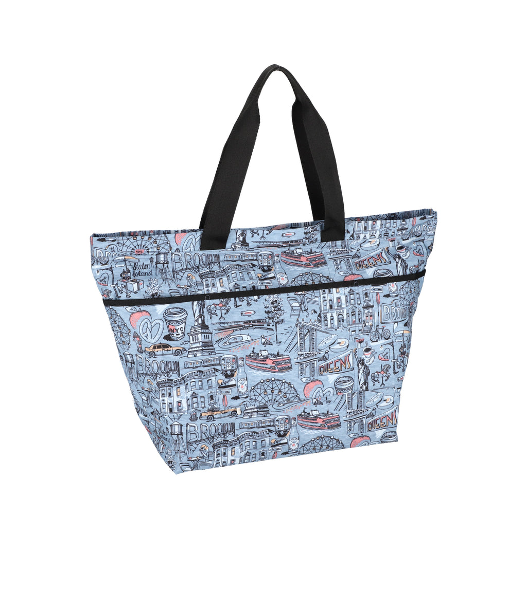 Carlin Zip Top Tote Bag - 26436072374320