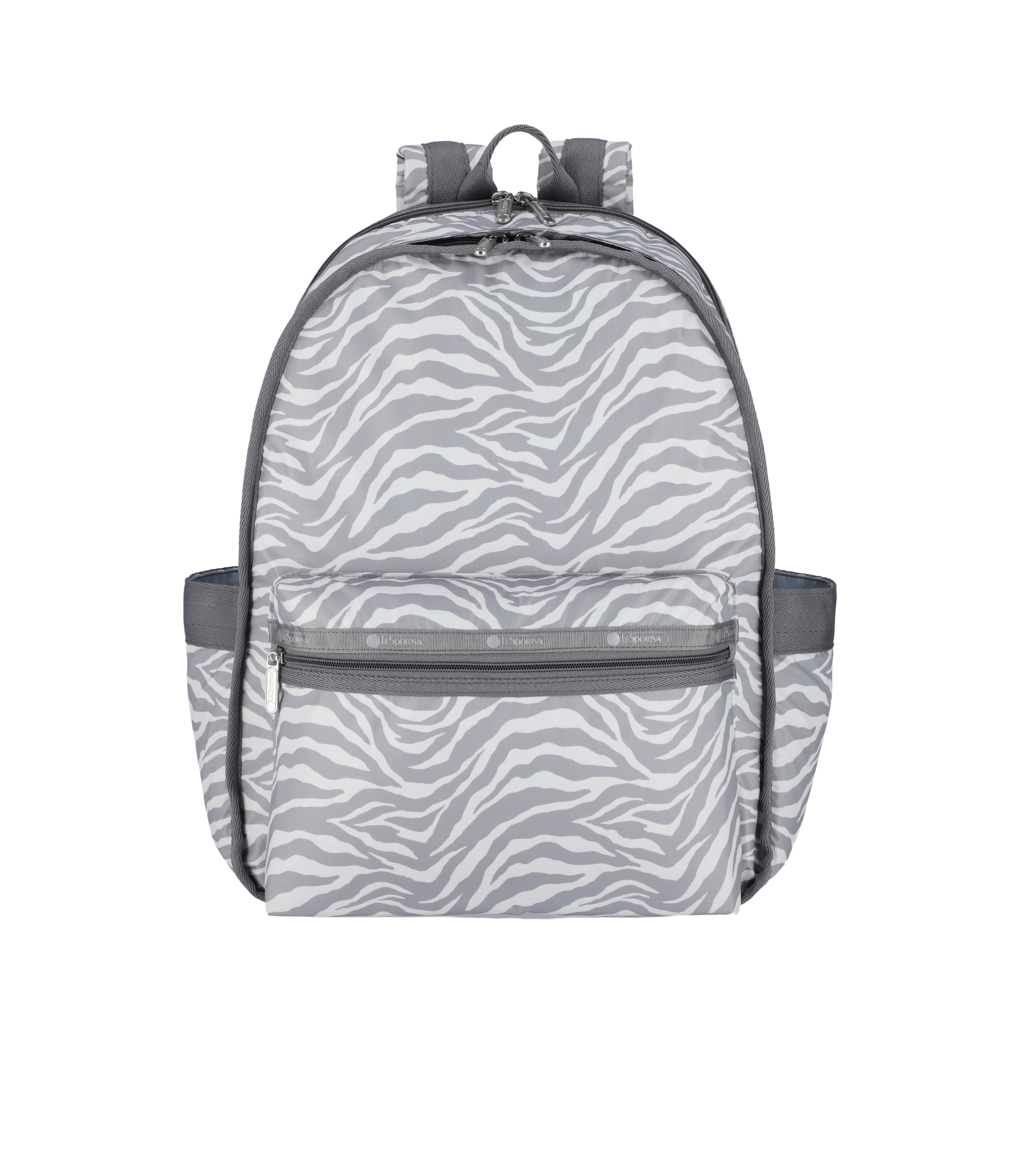 Route Backpack Alloy Zebra print LeSportsac