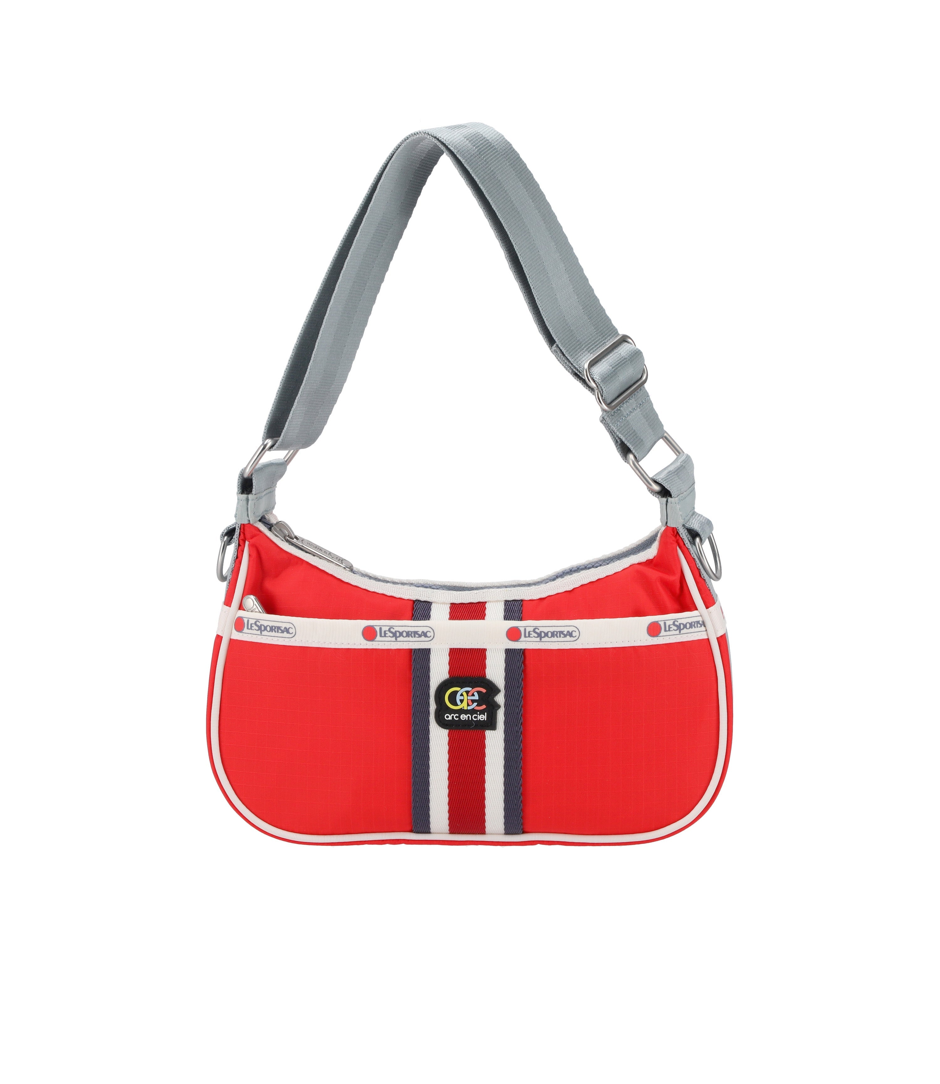 AEC Striped Shoulder Bag