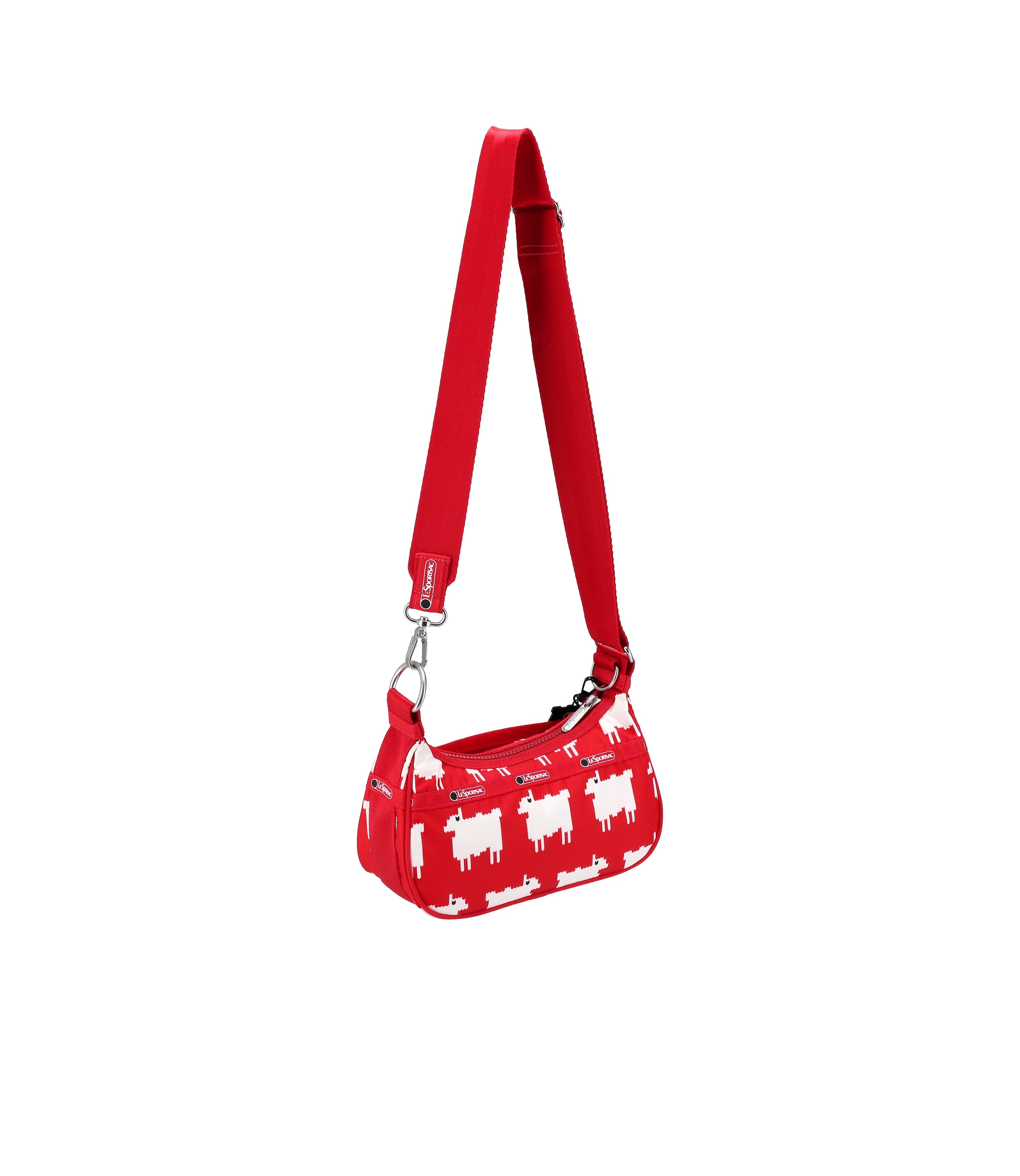 Lesportsac AEC Shoulder Bag - Diana Red Black Sheep