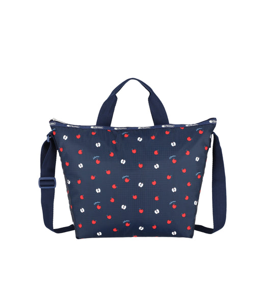 Deluxe Easy Carry Tote - Red Delicious Navy print – LeSportsac