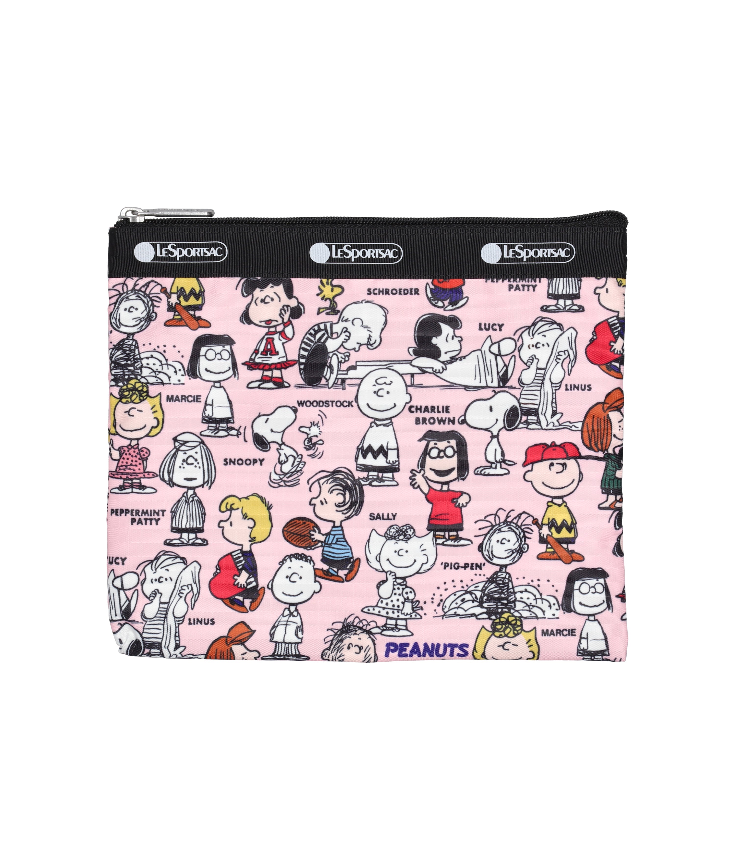 Outlet Snoopy Peanuts x LeSportsac Black 2-way