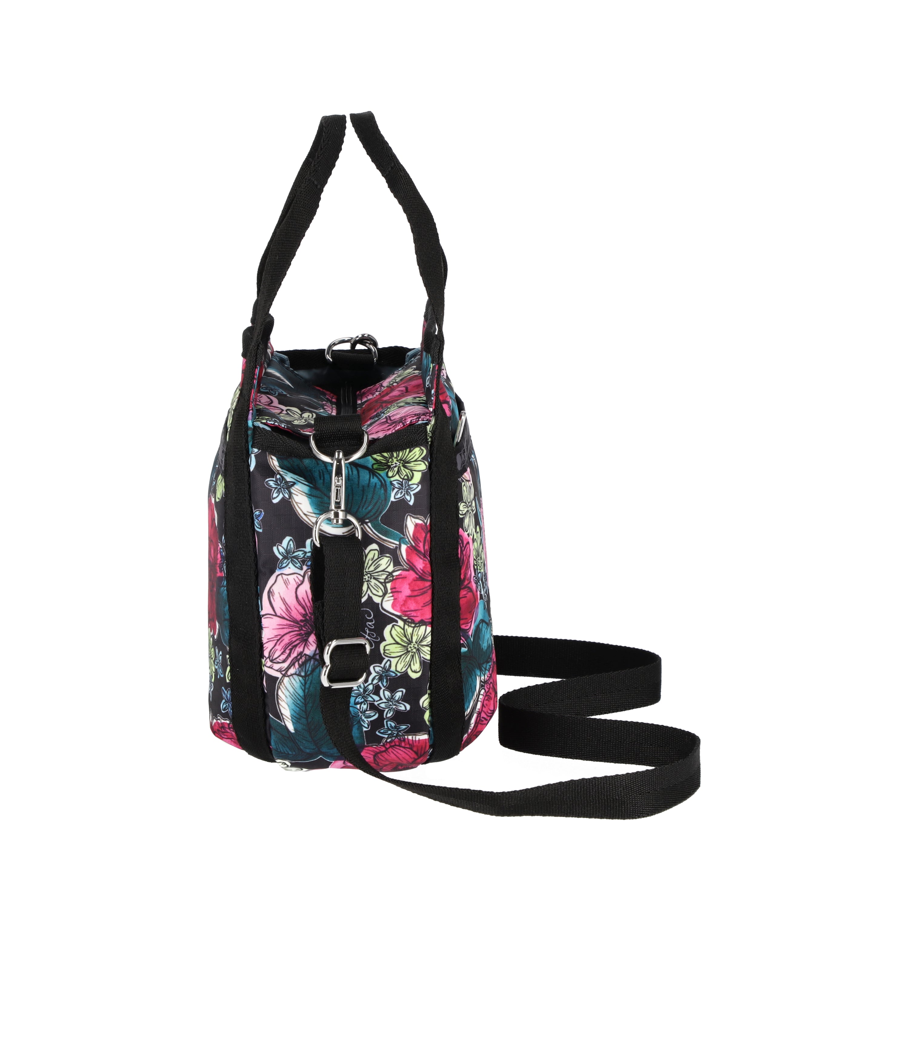 LeSport Sac Mix Colors sold Floral Print Shoulder bag