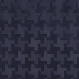 Houndstooth Navy Jacquard