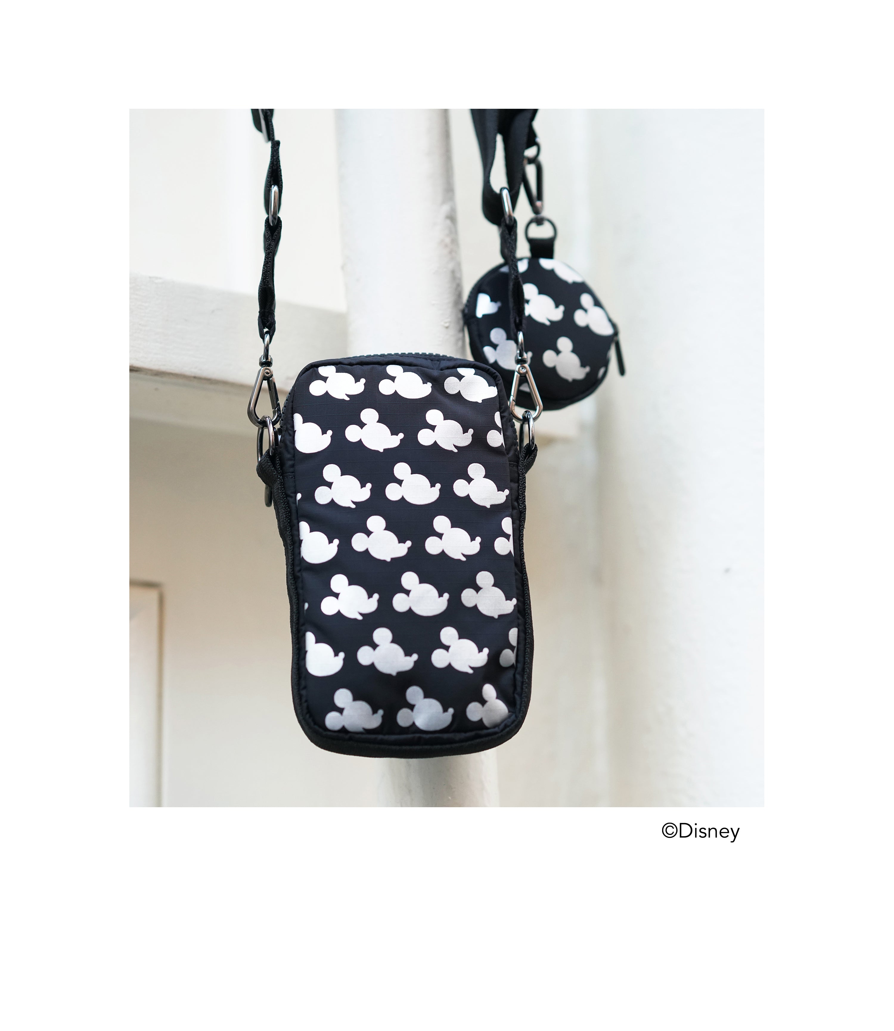 Mini Zip Crossbody - Disney100 Mickey Platinum – LeSportsac