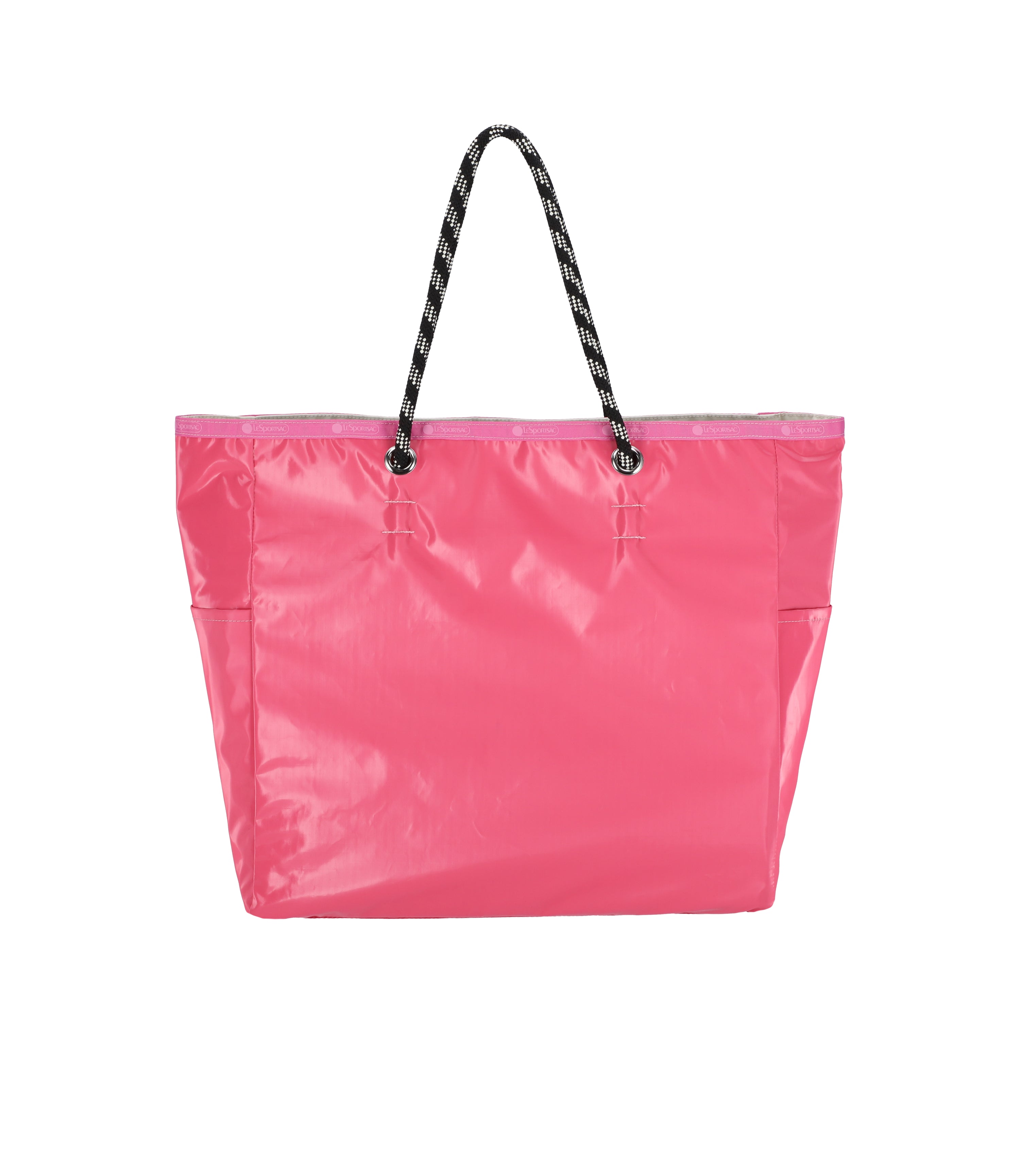 Large Two-Way Tote - Rose/Pearl Shine – LeSportsac