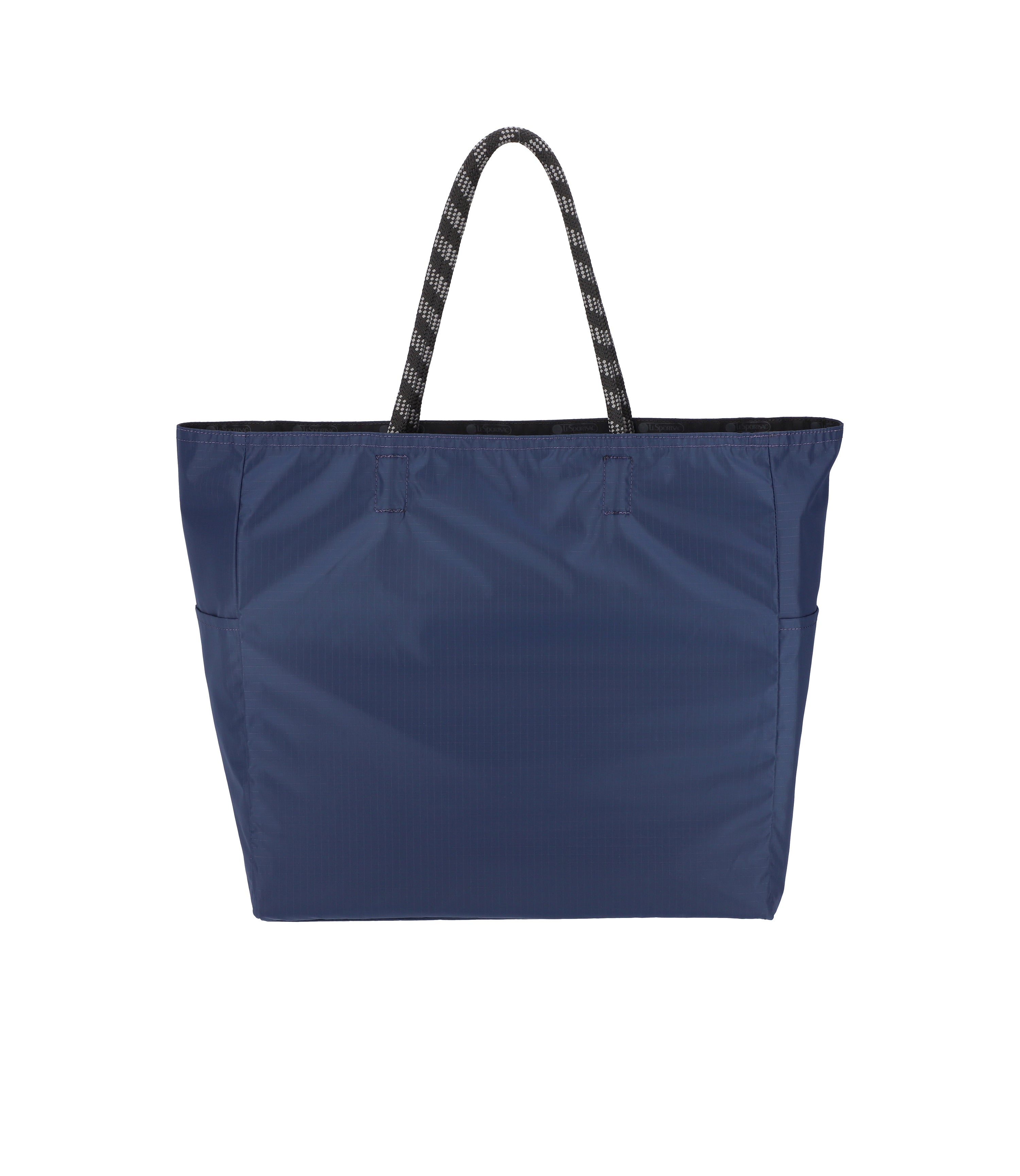 Shine Large Two-Way Tote - Black/Navy – LeSportsac