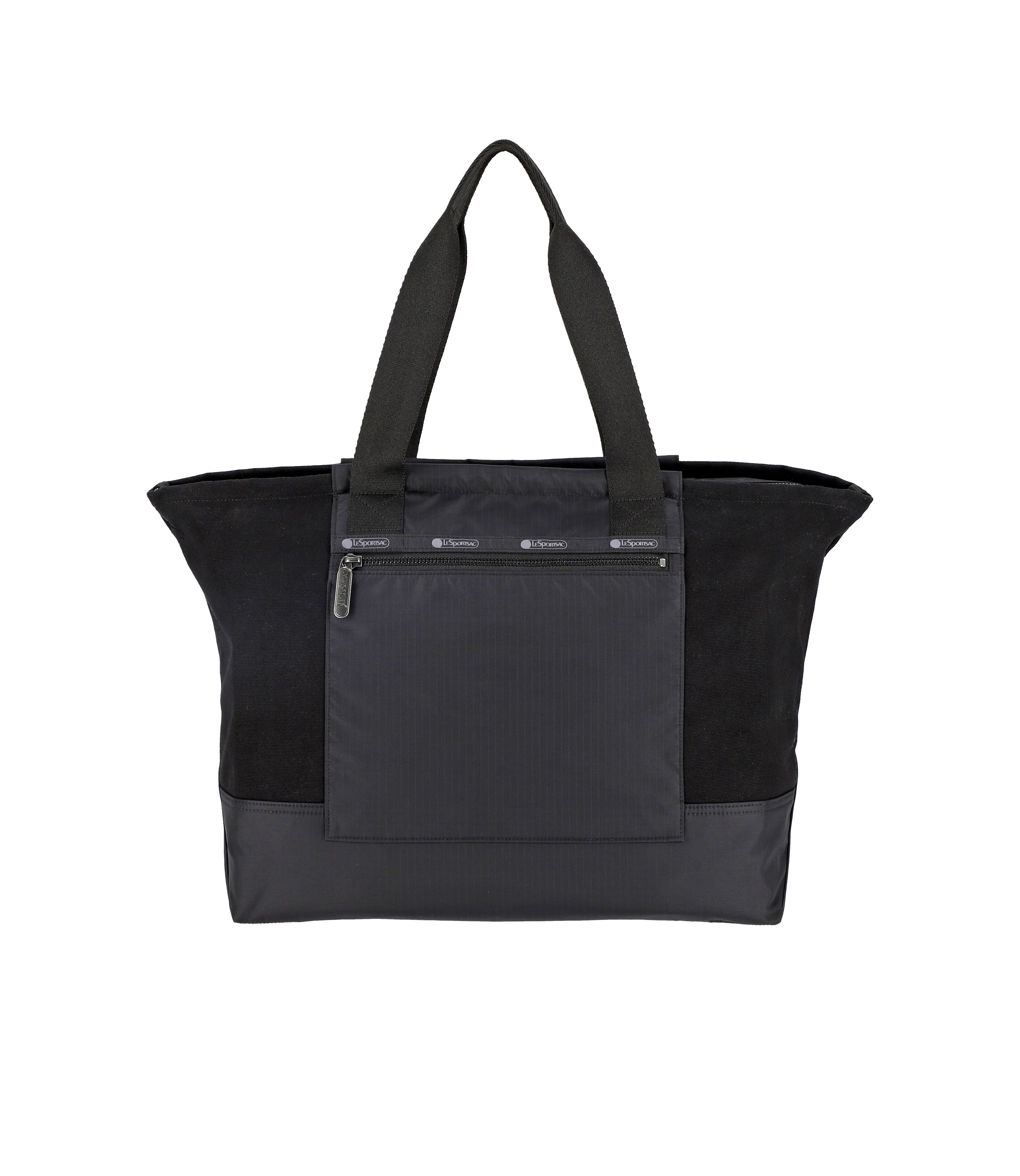 Canvas East West Tote Midnight Black Canvas LeSportsac