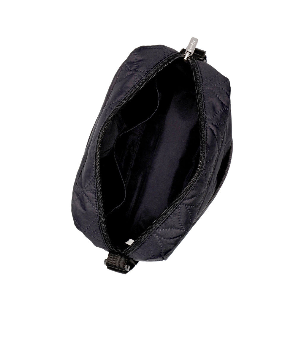 Daniella Crossbody - Black, Top Zip Crossbody Bag