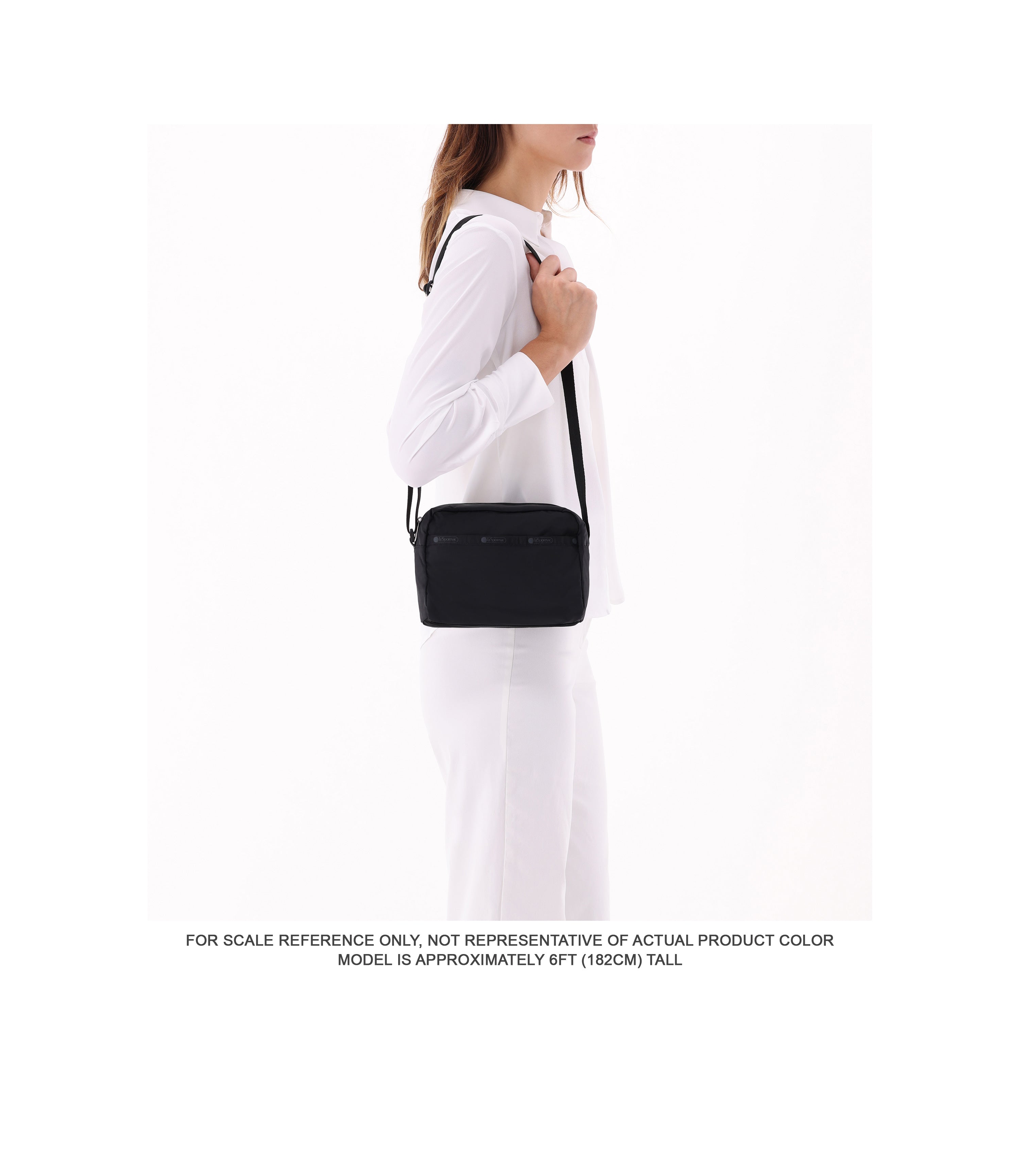 Daniella Crossbody - Black | Top Zip Crossbody Bag | LeSportsac