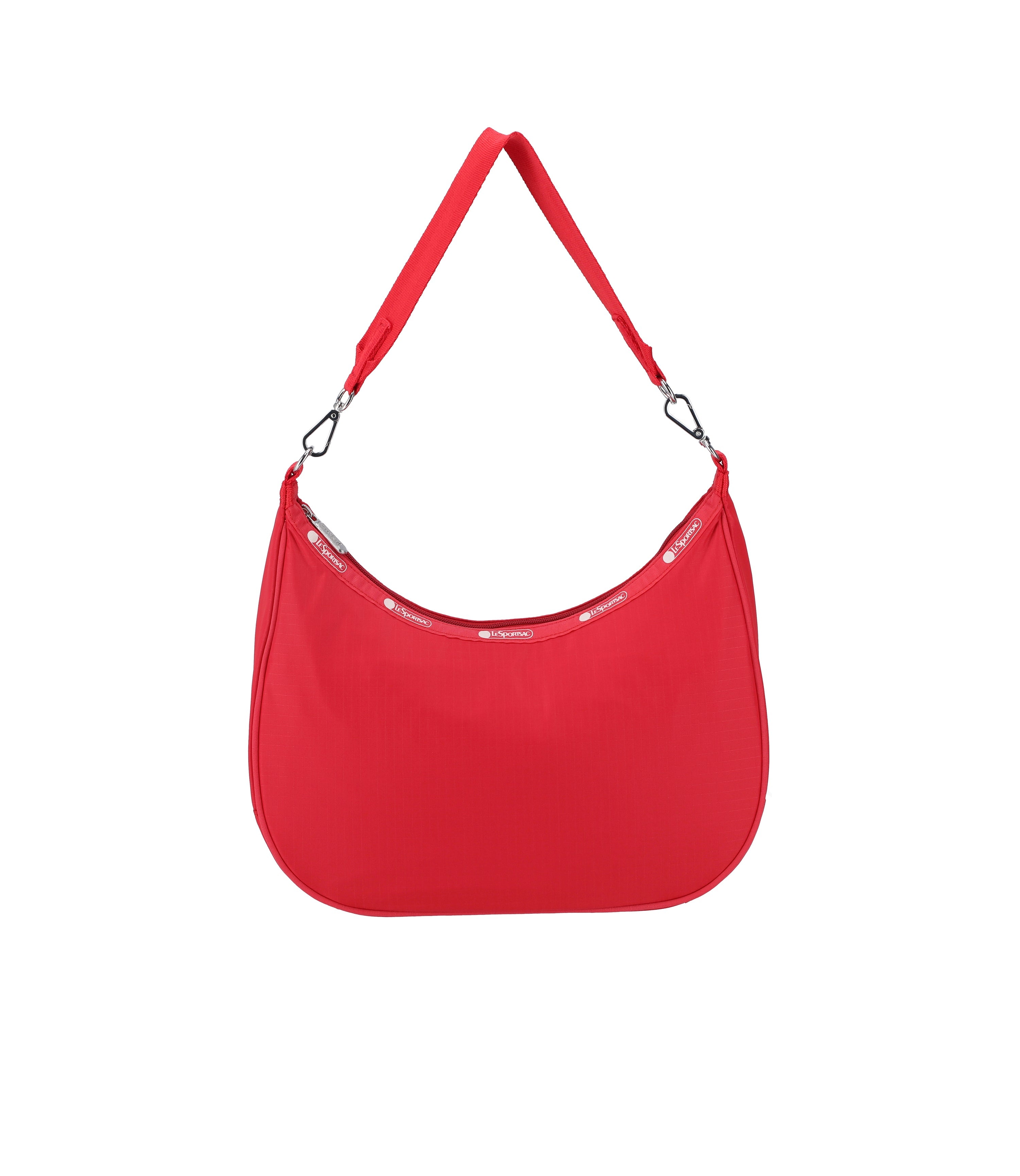 North/South Convertible Hobo - Popsicle Red solid – LeSportsac