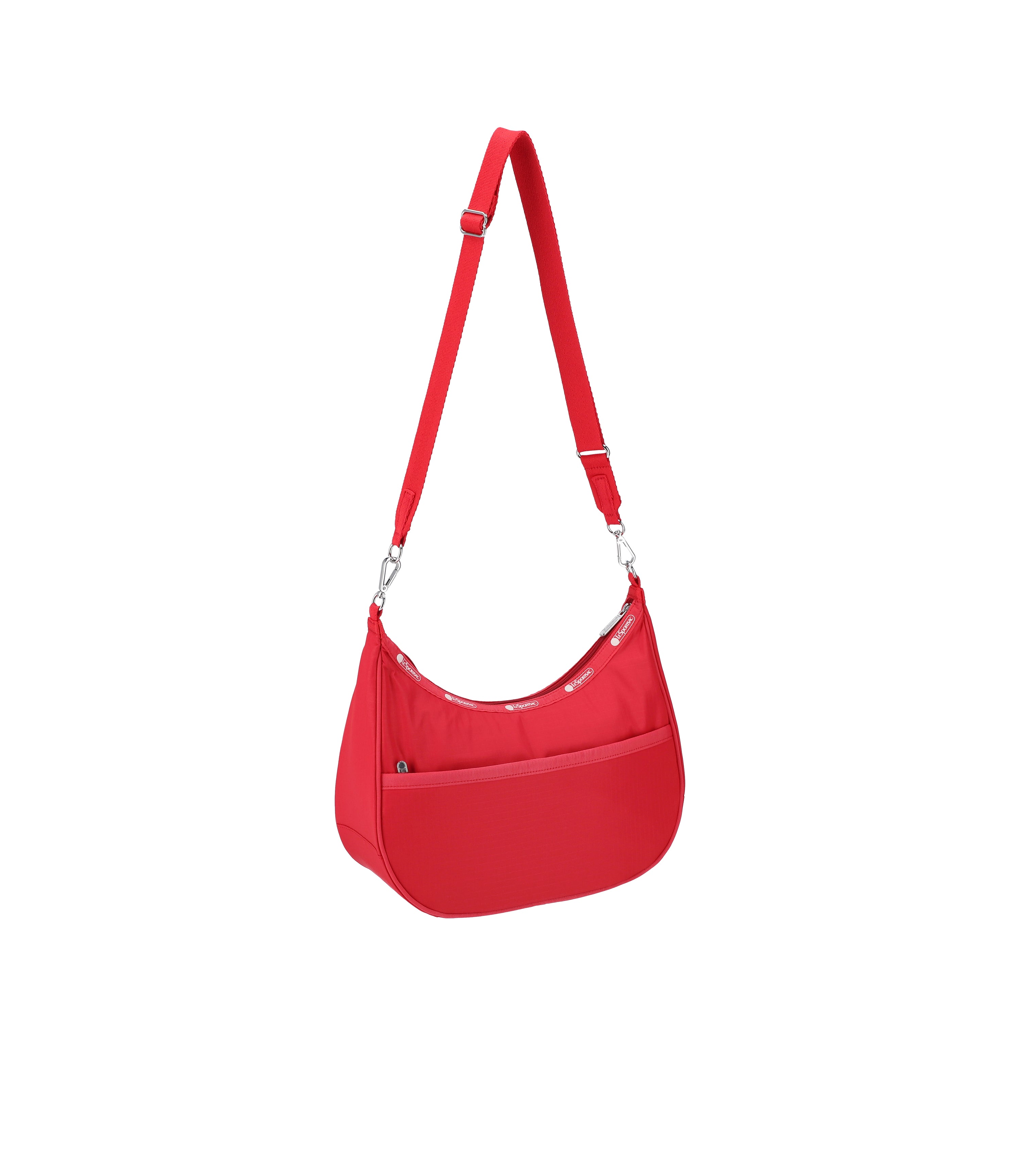North/South Convertible Hobo - Popsicle Red solid – LeSportsac