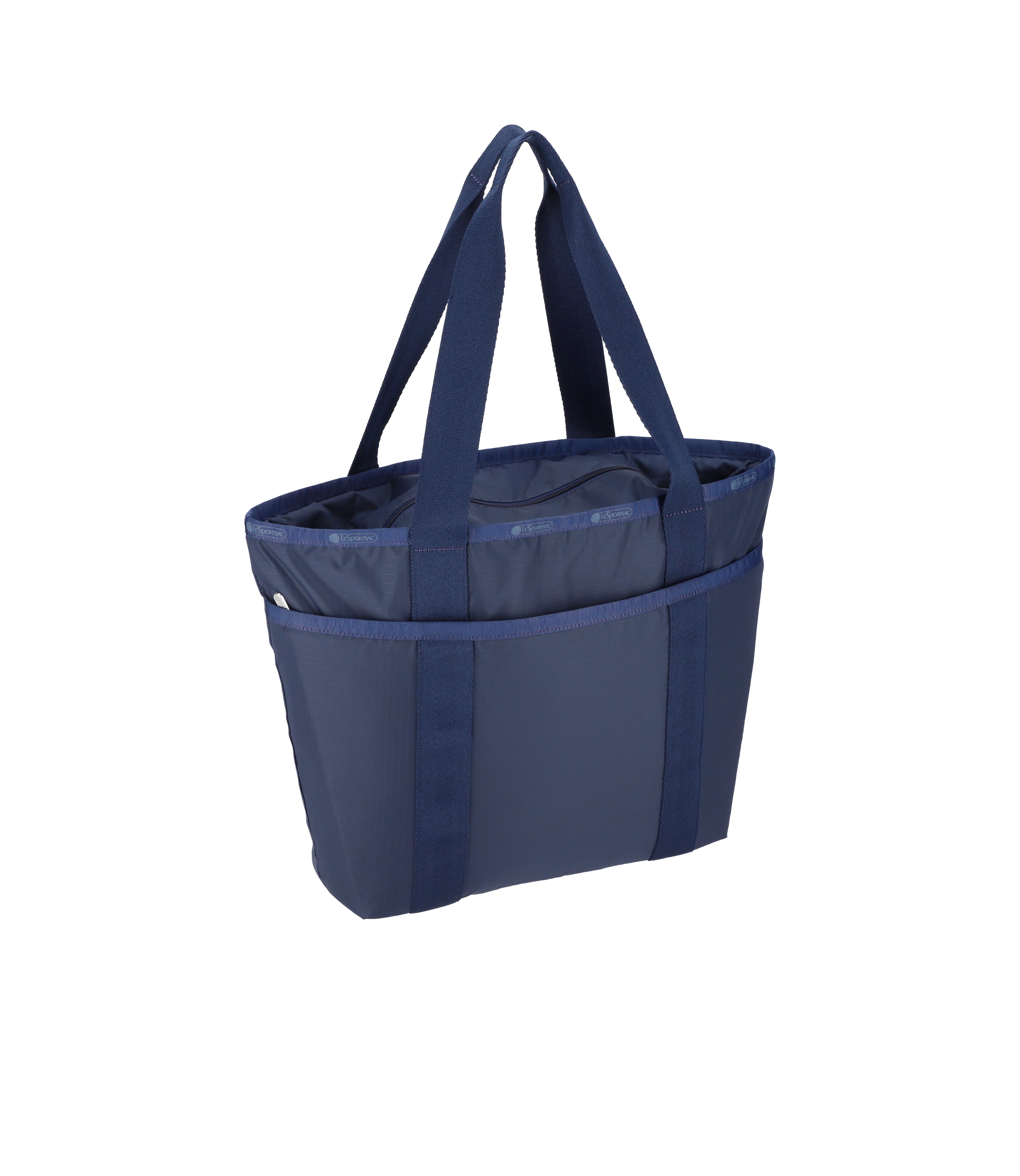 Everyday Zip Tote - Navy Blue solid – LeSportsac
