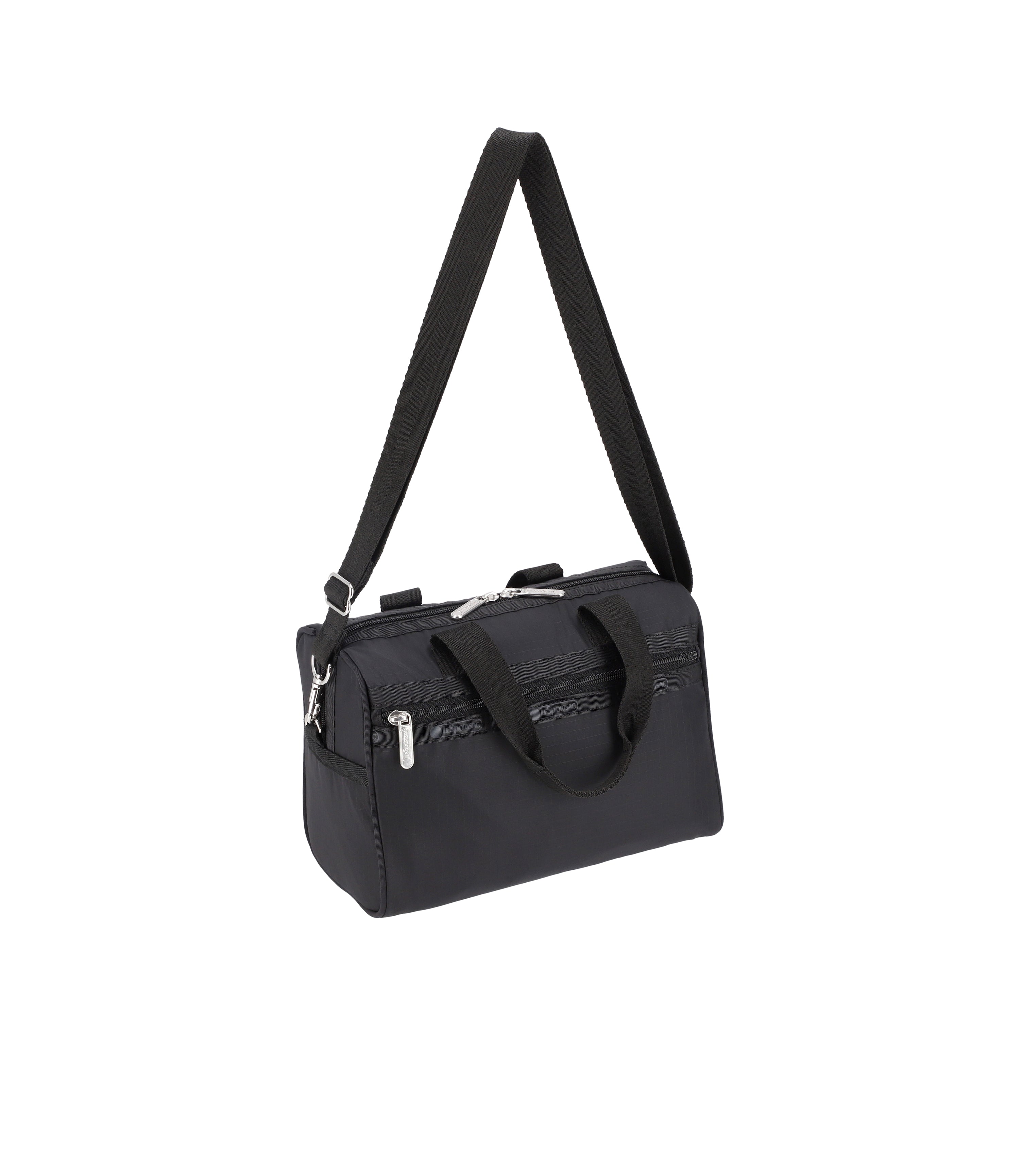 Everyday Small Satchel - Black solid – LeSportsac