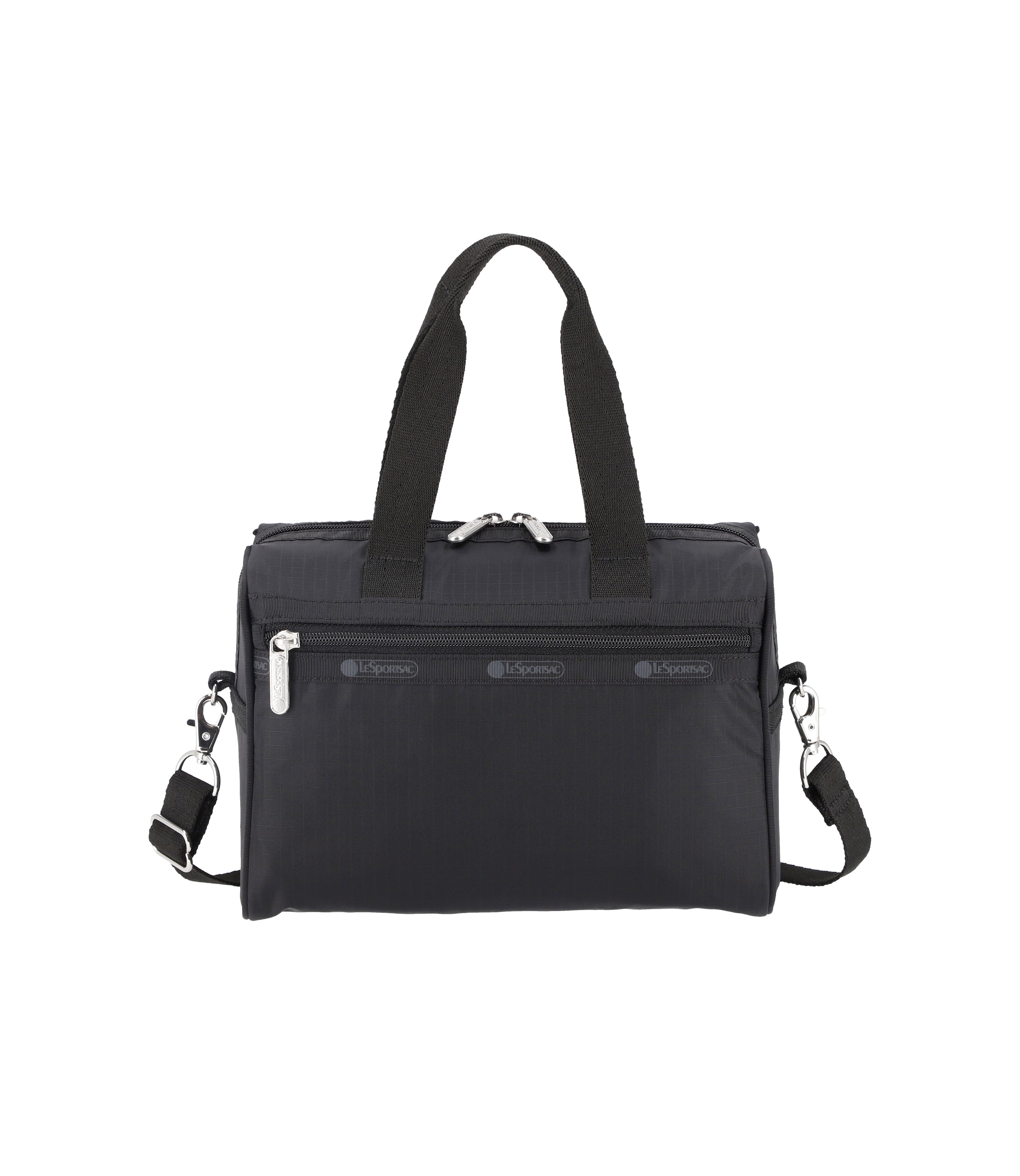 Everyday Small Satchel - Black solid – LeSportsac