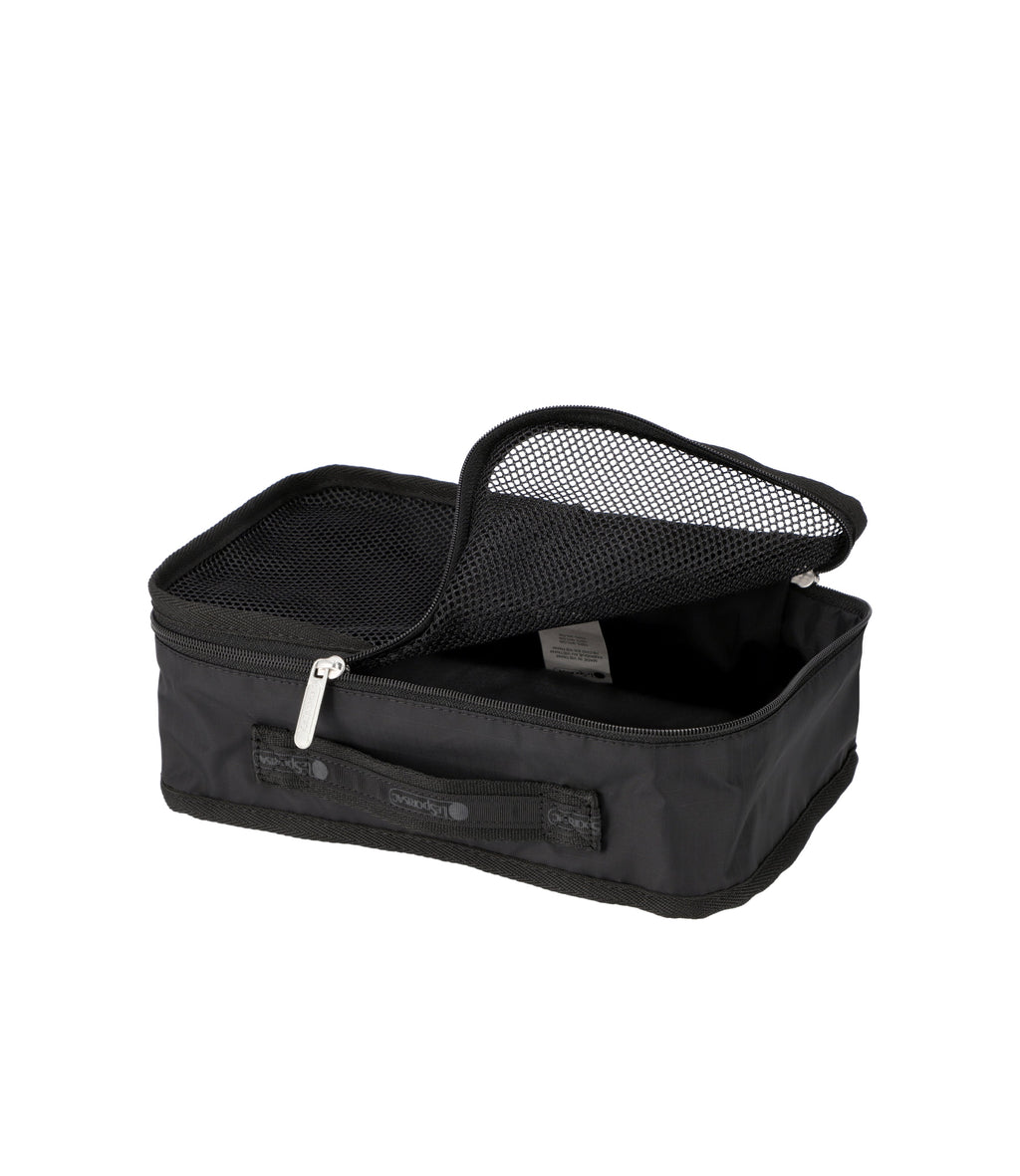 Small Packing Cube - Black solid – LeSportsac