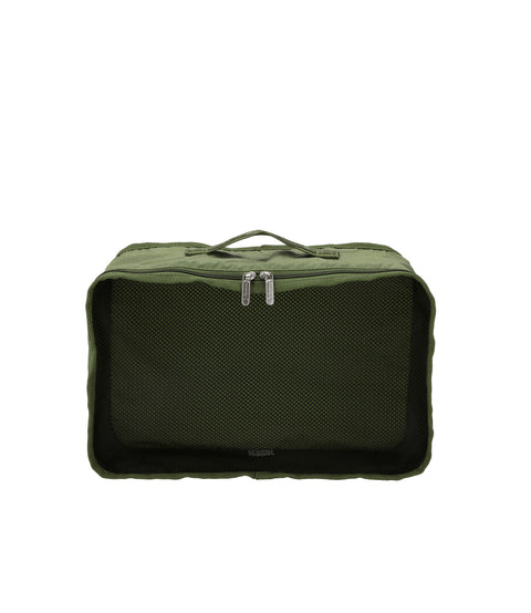 Lesportsac Carlin Zip Top Tote Bag - Olive Solid