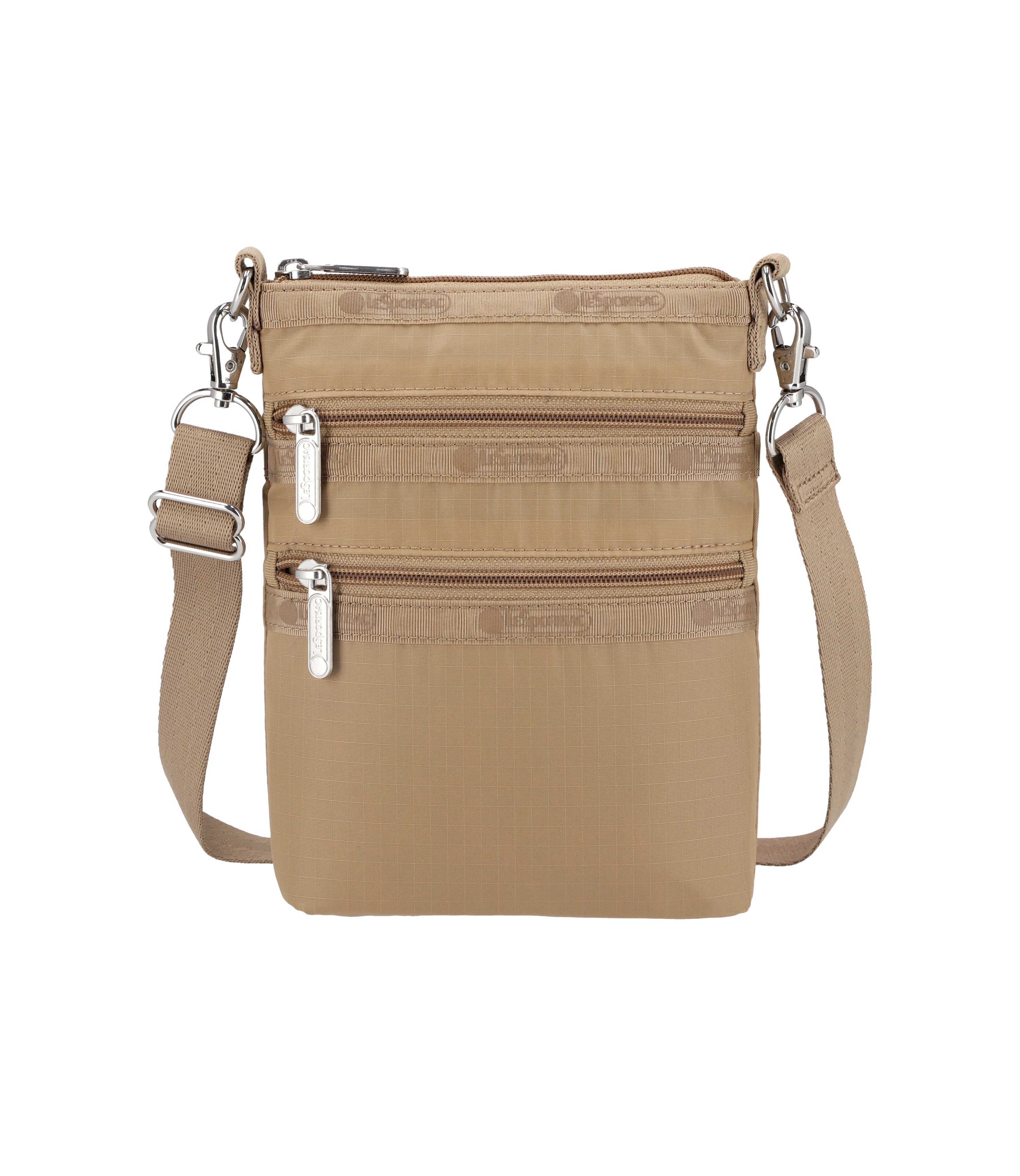 3-Zip Crossbody - Provincial solid – LeSportsac