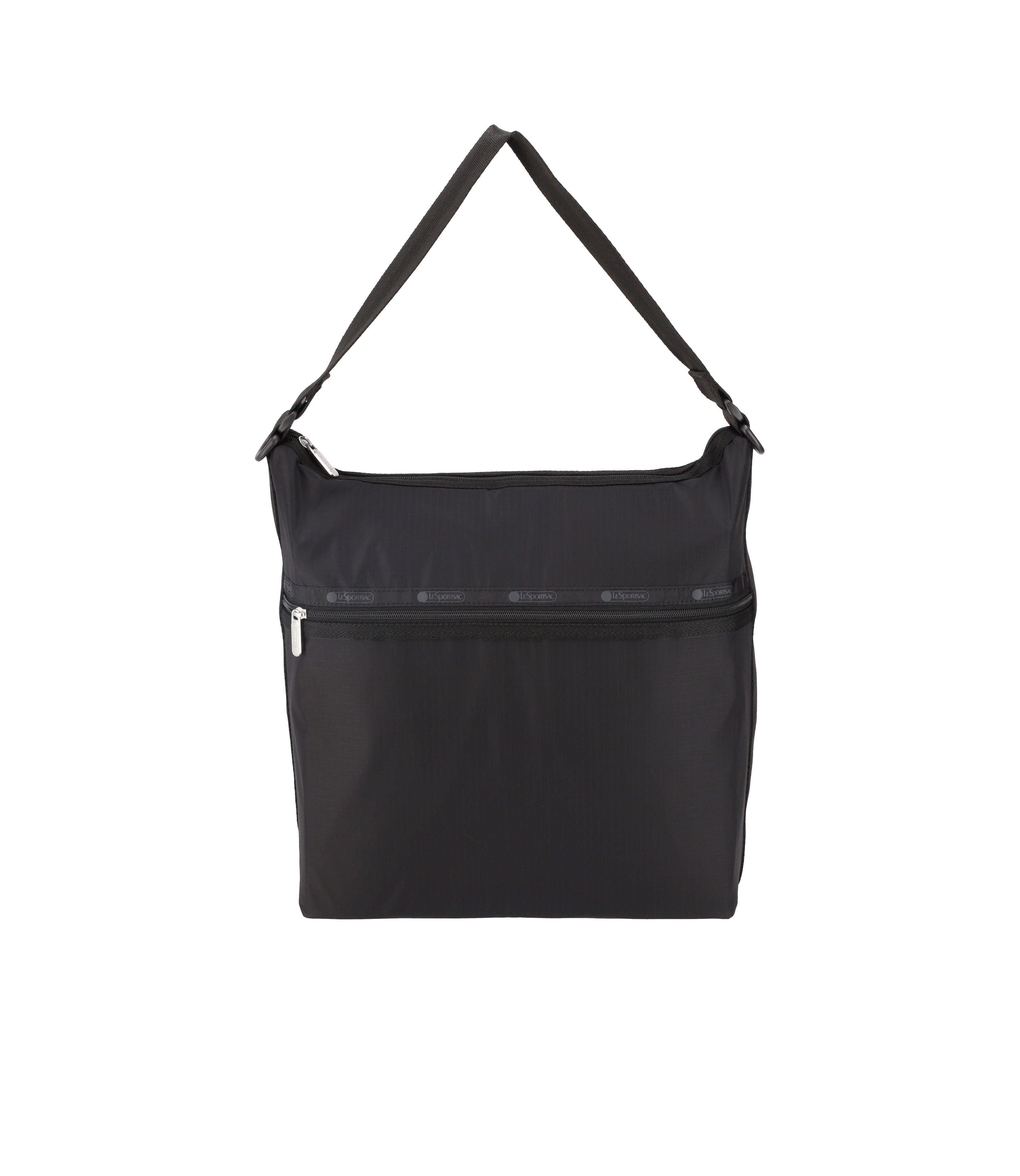 Large Bucket Shoulder Bag - Black solid – LeSportsac
