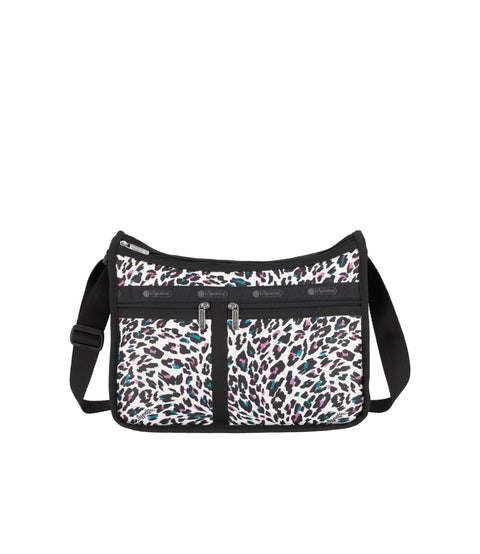 LeSportSac Leopard Cheetah Print Crossbody Bag Medium